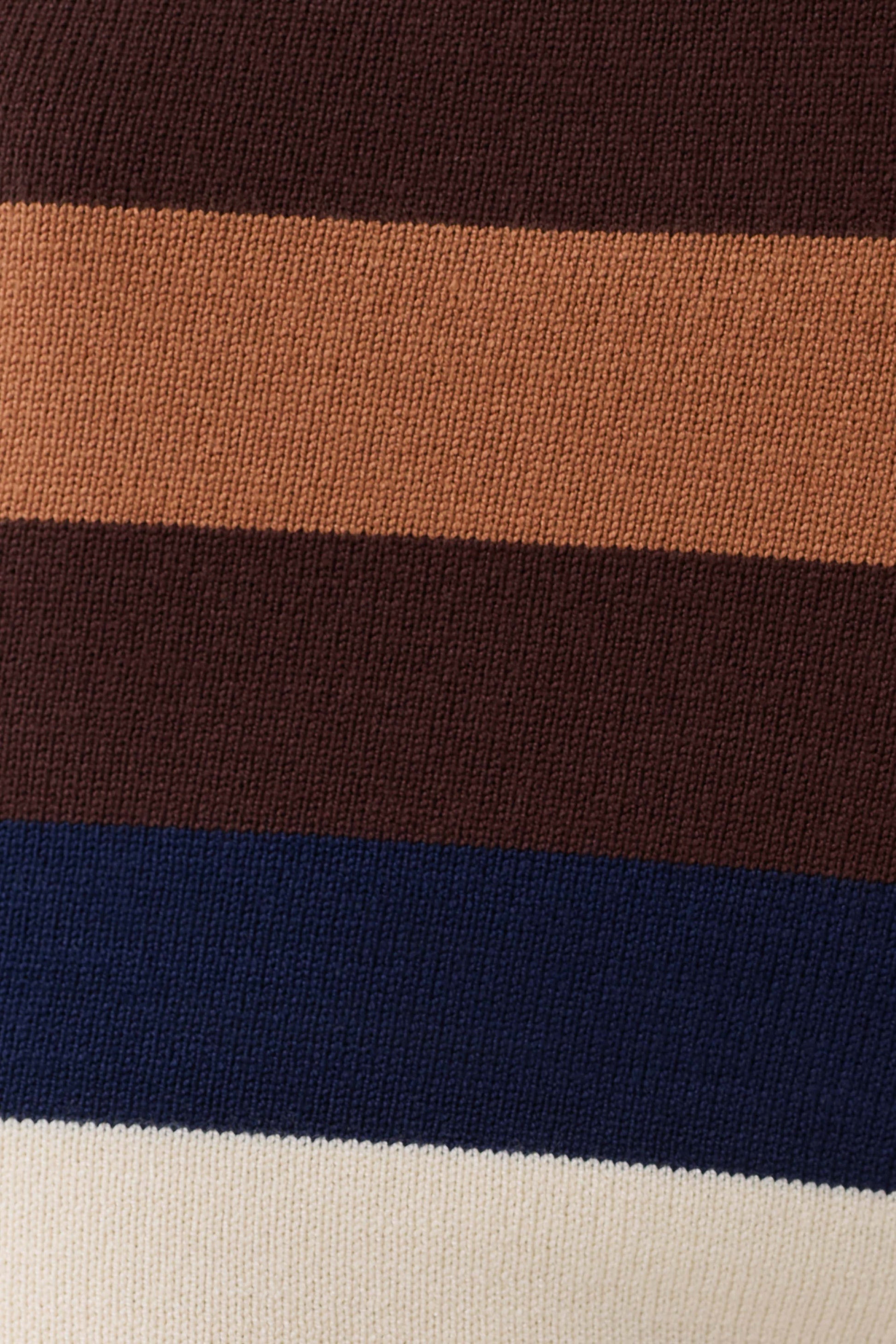 Philly Stripe Knit Short - Navy/Neutral #8