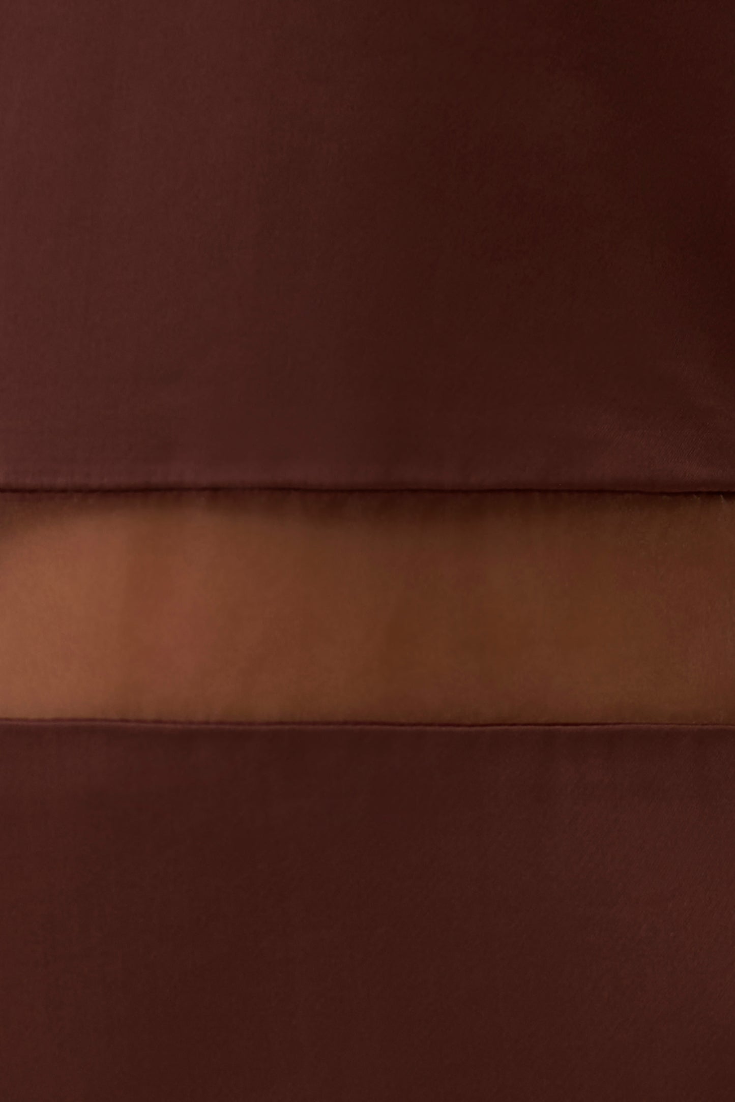Priscilla Sheer Halter Midi Dress - Dark Chocolate