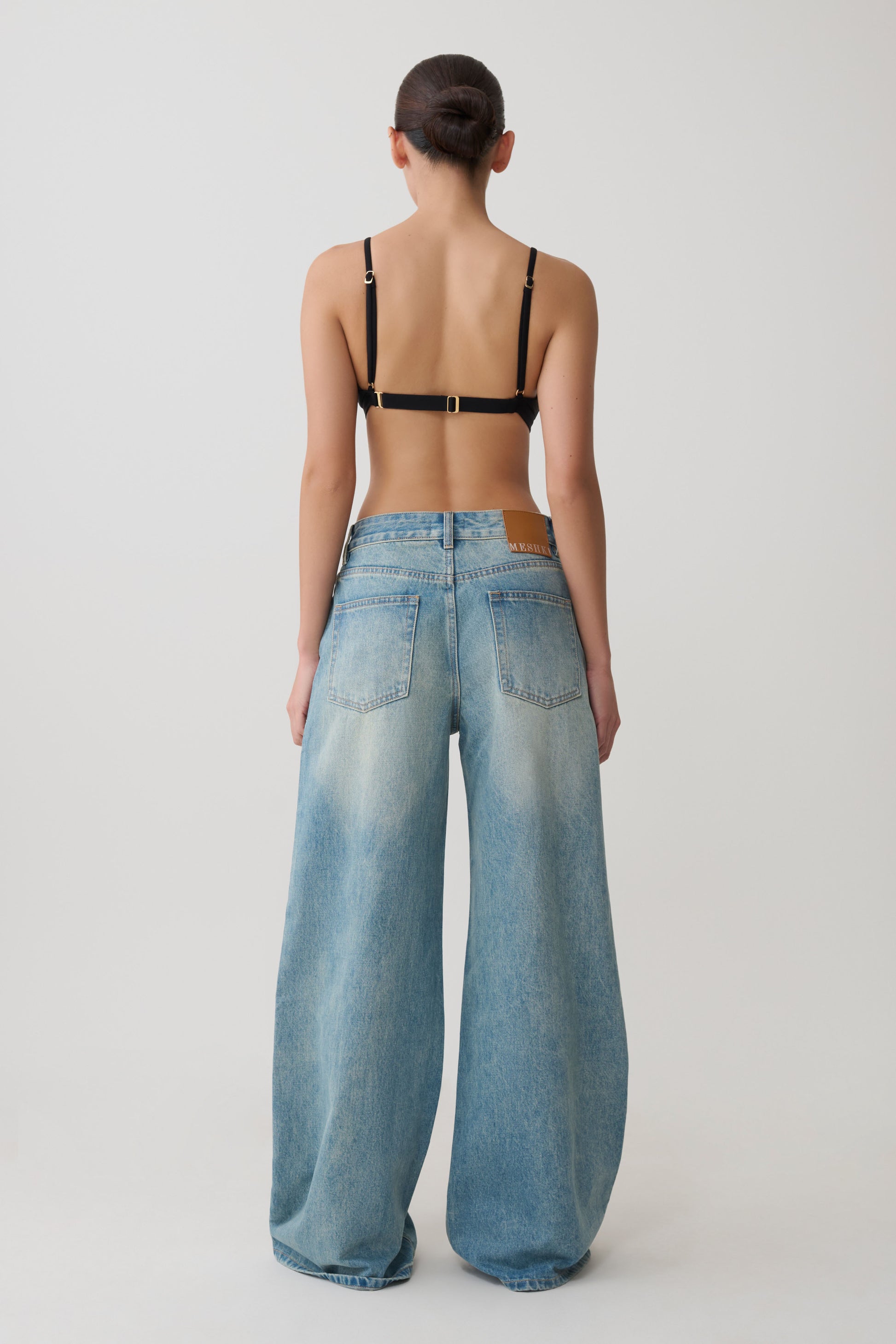 Kels Micro Triangle Bralette - Black #7
