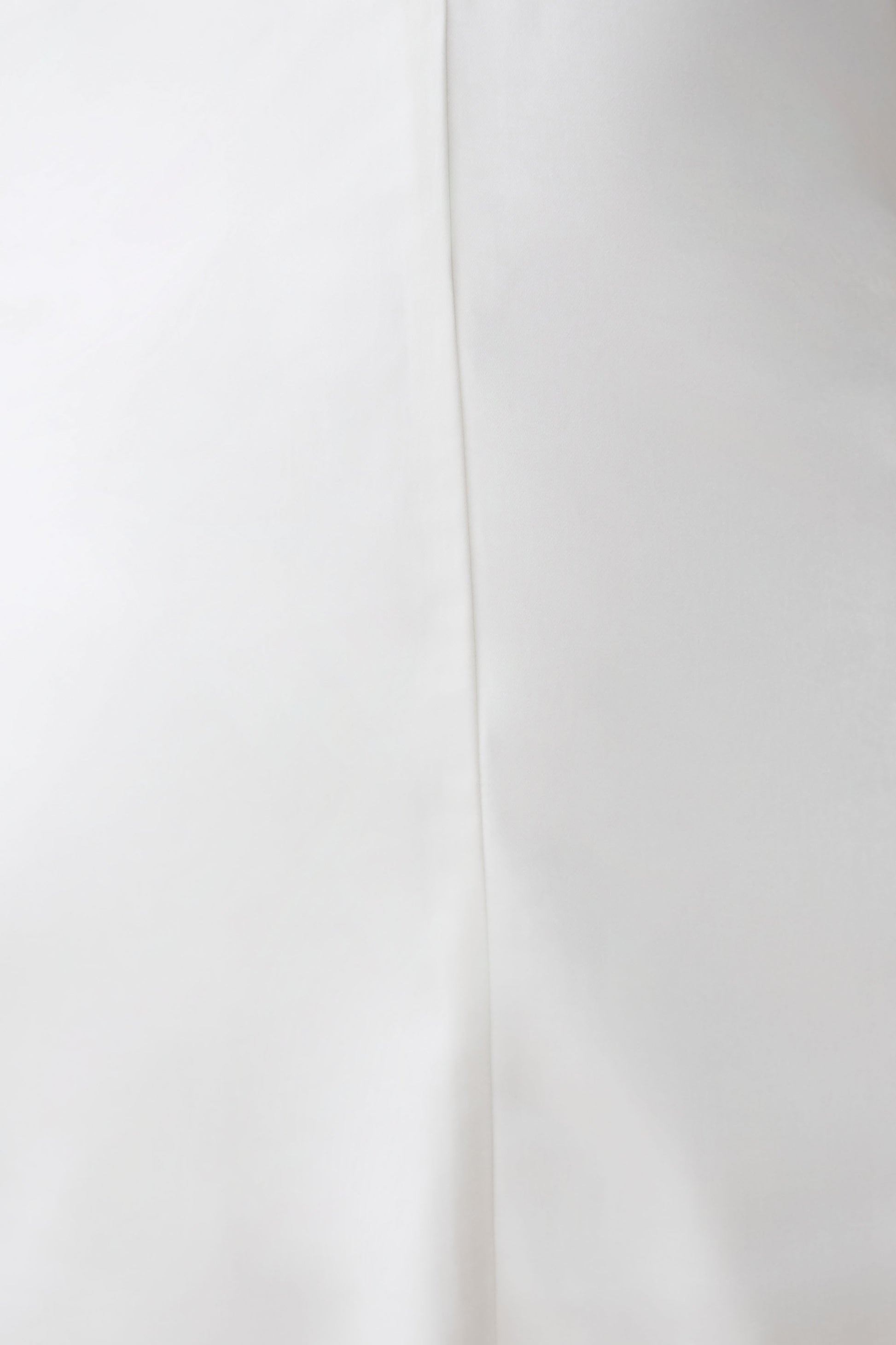 Myla Draped Shoulders Satin Maxi Dress - White #6