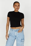 Jeanie Longline T-Shirt - White