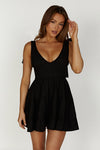 Aurelia Linen Mini Dress - Natural