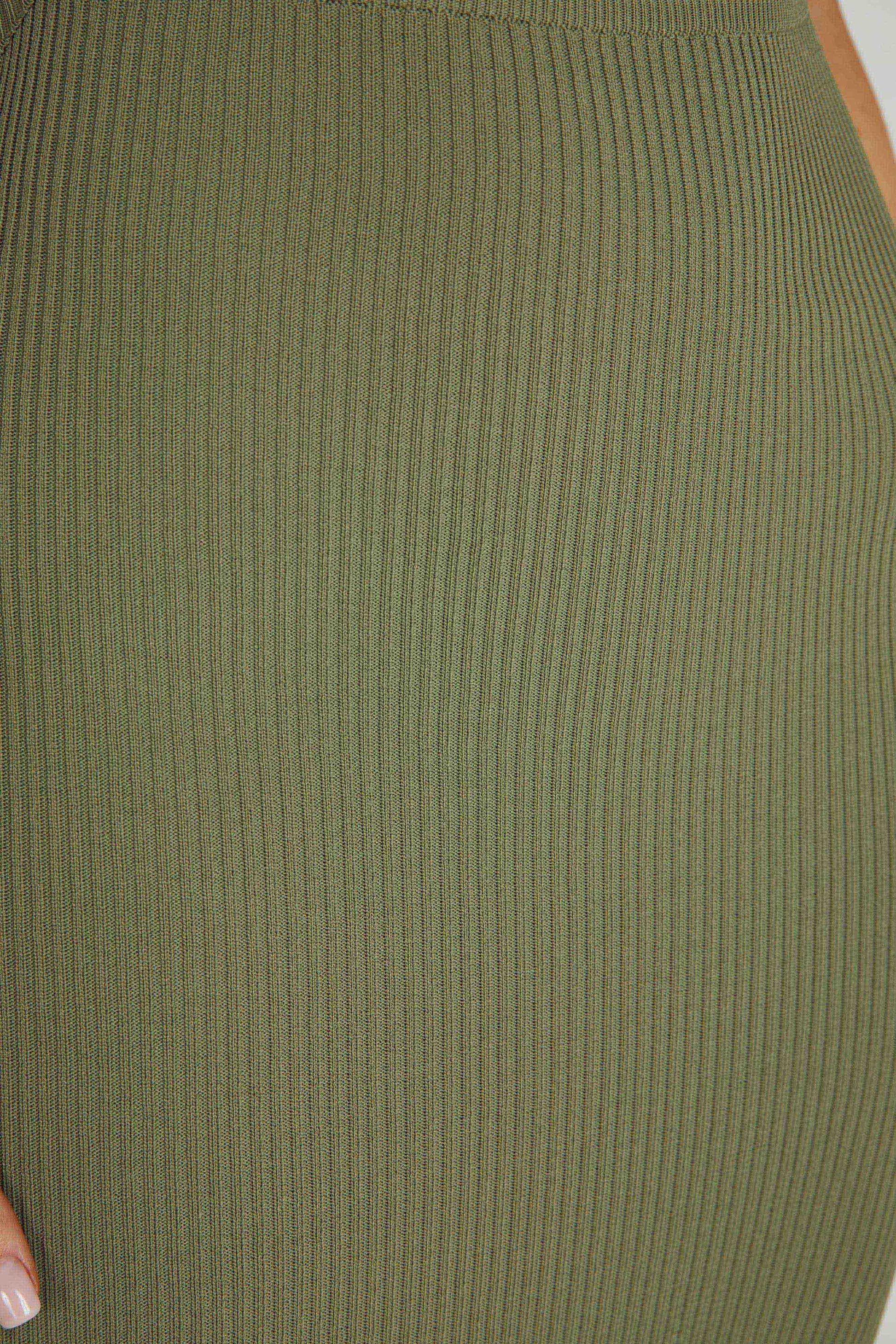 Kaesha Knit Maxi Dress - Olive #7