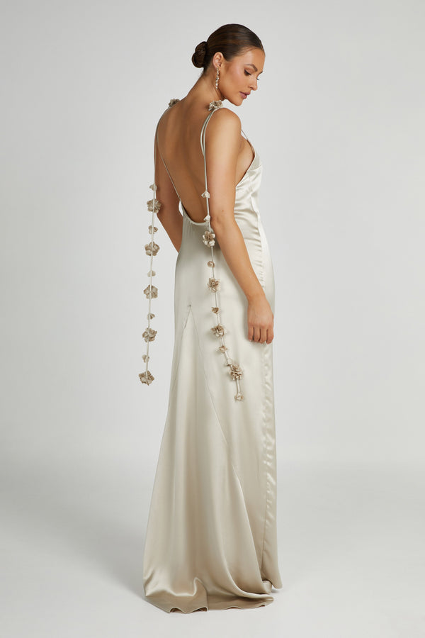 Elenora Rose Gown - Champagne