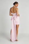 Meredith Strapless Bow Mini Dress - Black