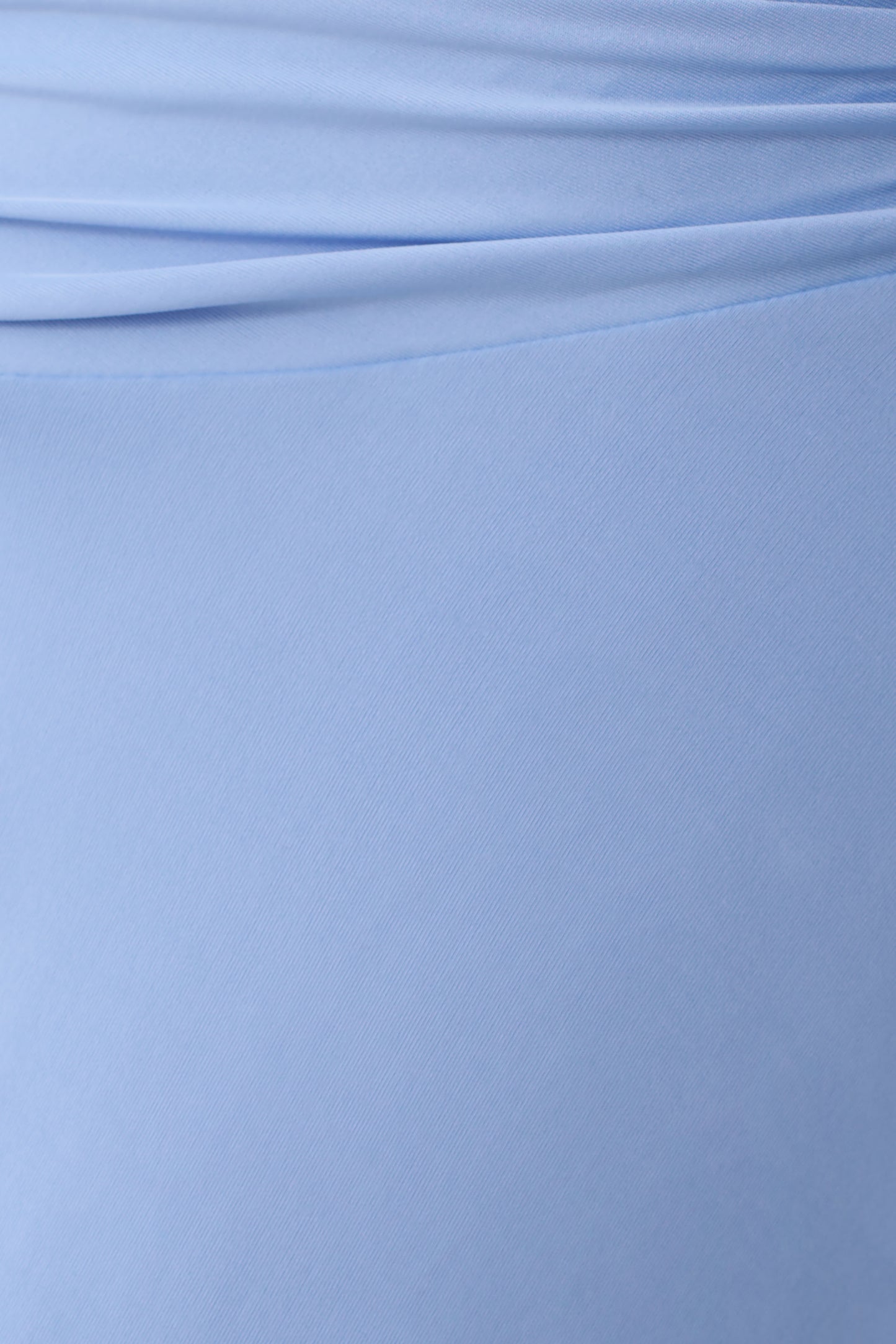 Luu Slinky Midi Skirt - Sea Blue