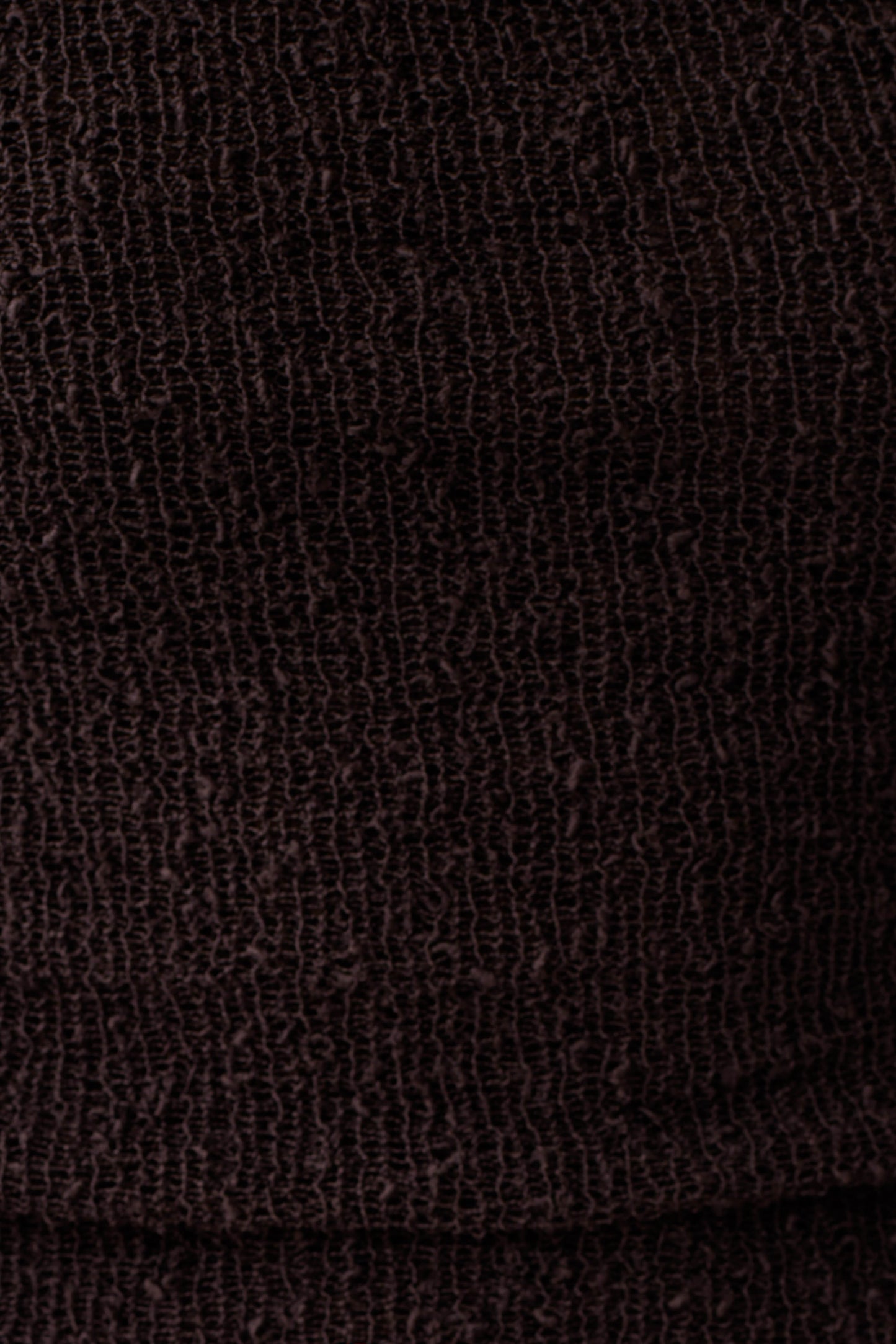 Marisol Off Shoulder Boucle Maxi Dress - Dark Chocolate