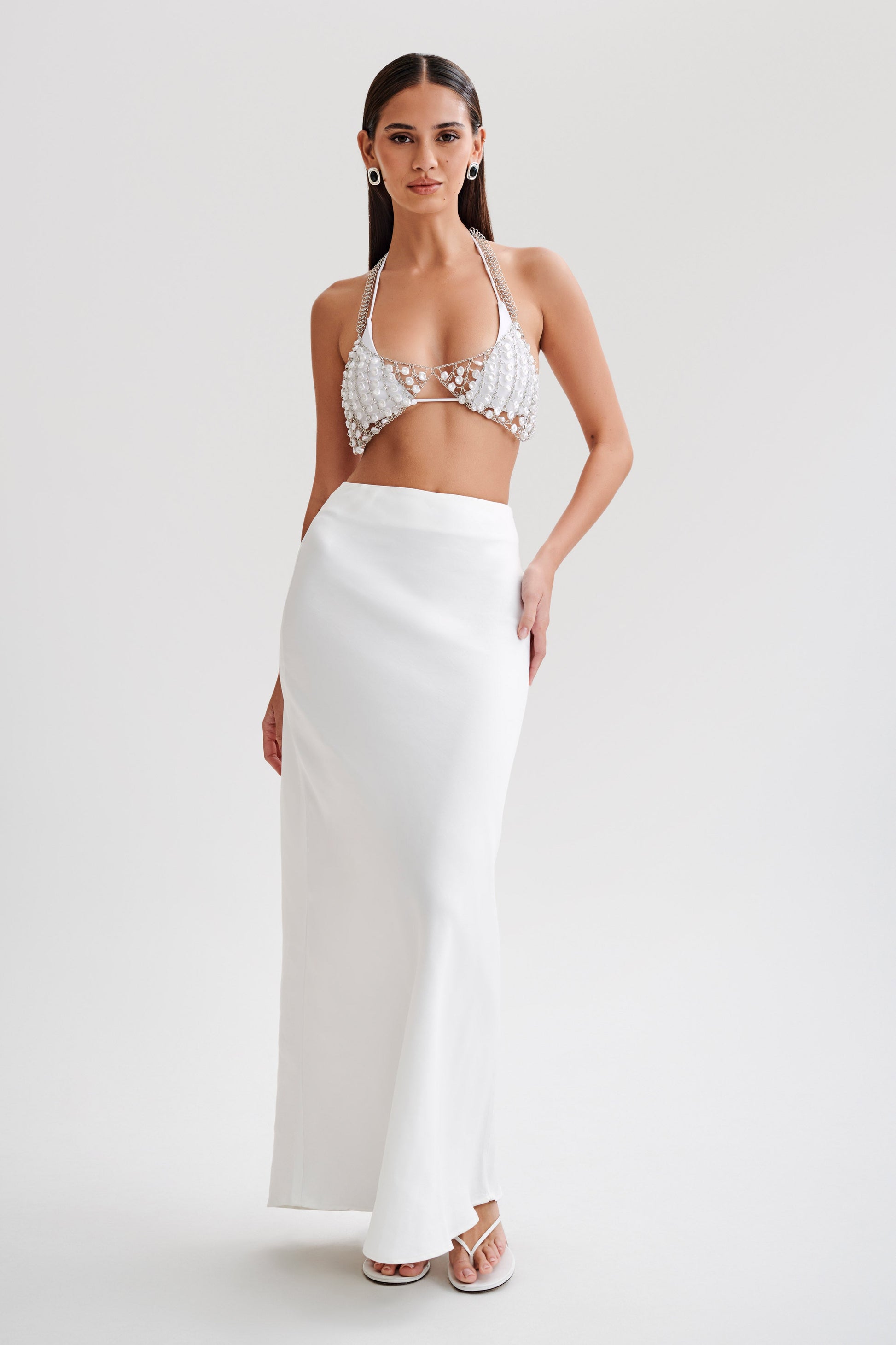 Halsey Pearl Bralette - Pearl #5