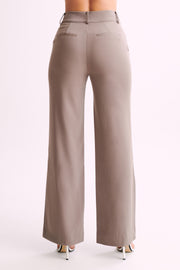 Lisa High Waist Suiting Trousers - Coco