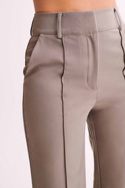 Lisa High Waist Suiting Trousers - Coco