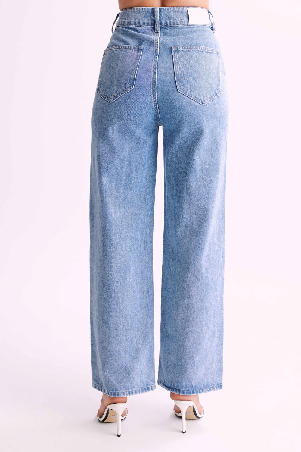 Roxy High Waisted Denim Jean - Mid Blue