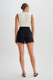 Sigourney Suiting Shorts - Black