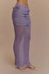Pebble Full Circle Skirt Orchid