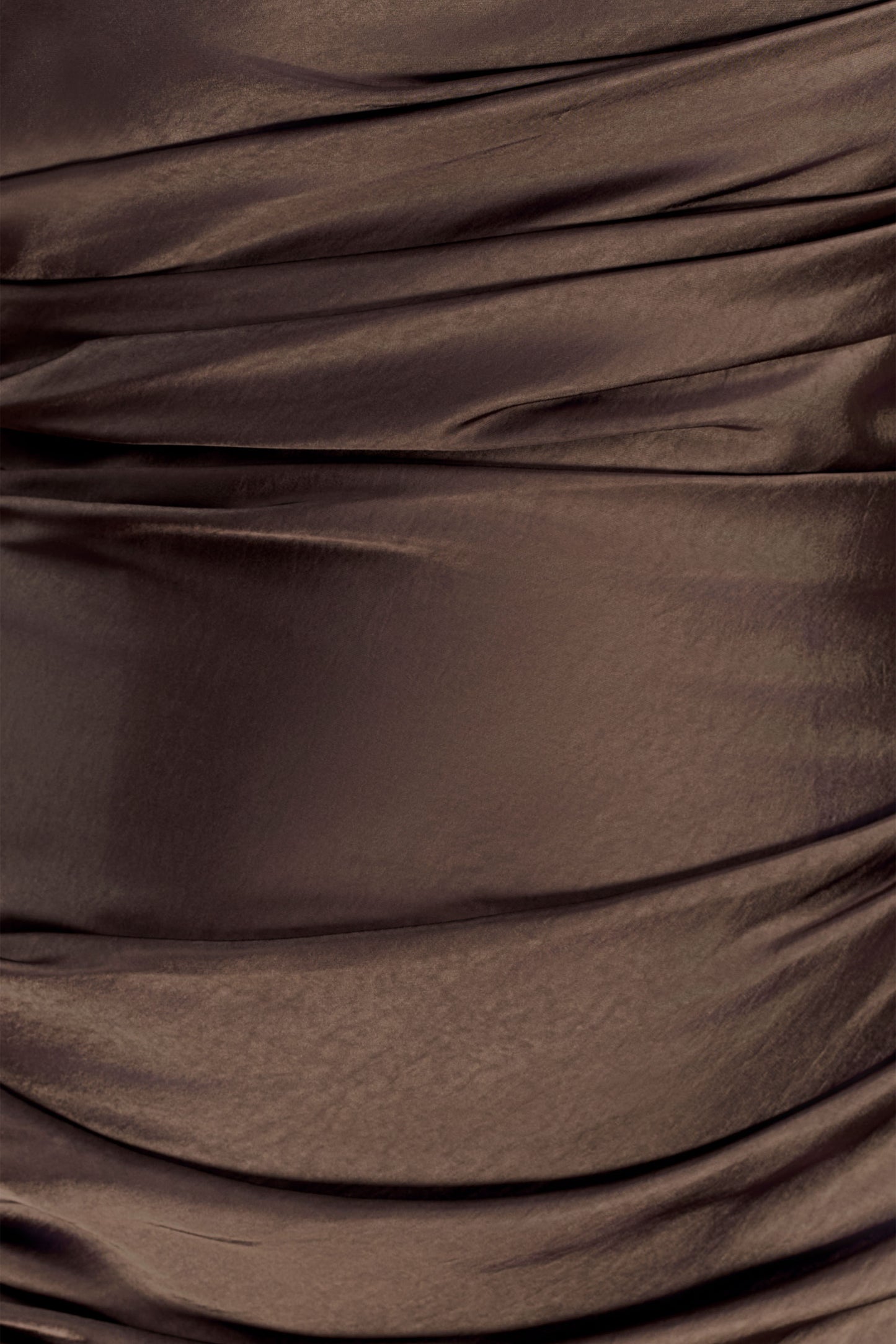 Sarah Strapless Maxi Dress With Waist Tie - Mocha