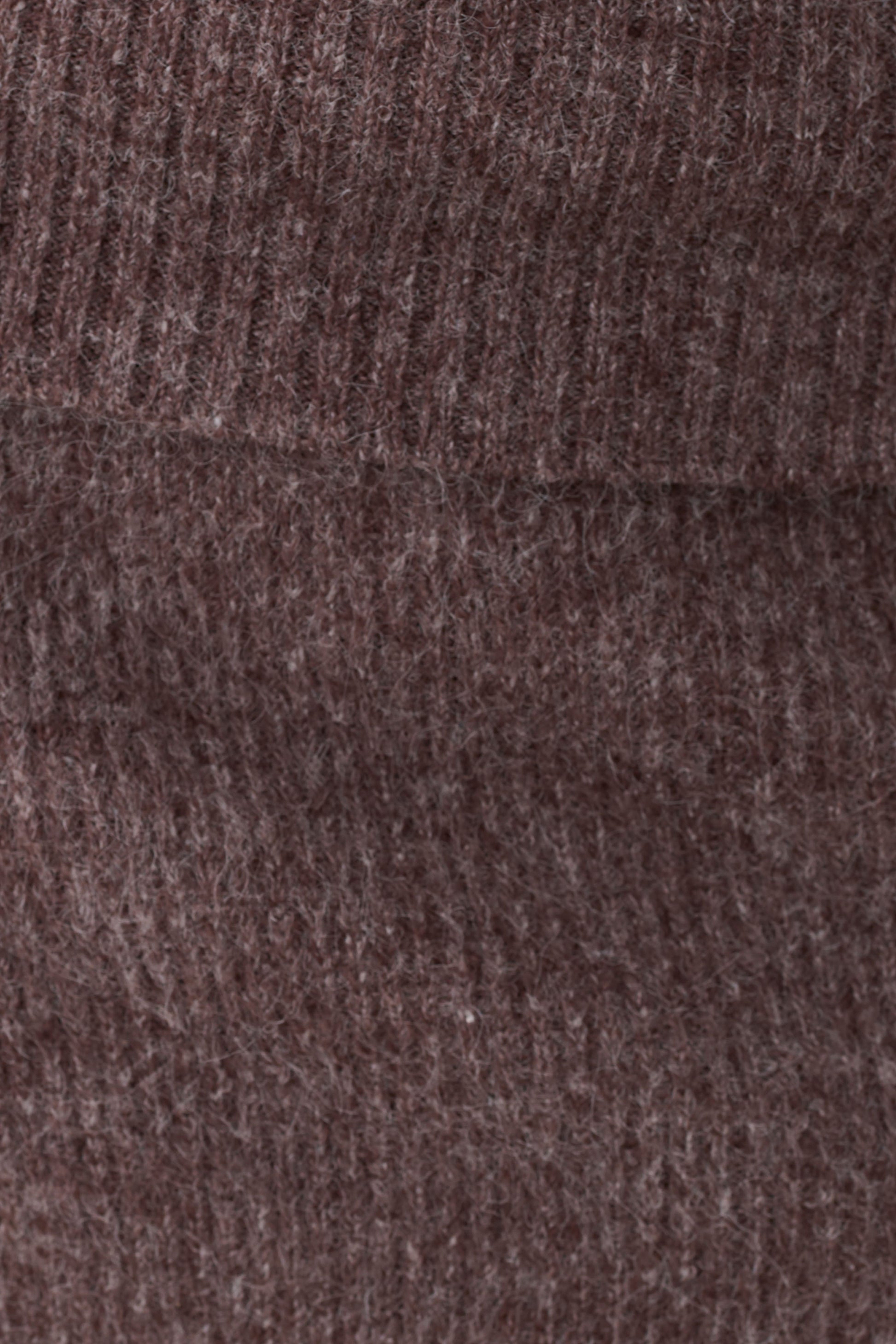 Skylaine Knit Mini Skirt - Brown Marle #9