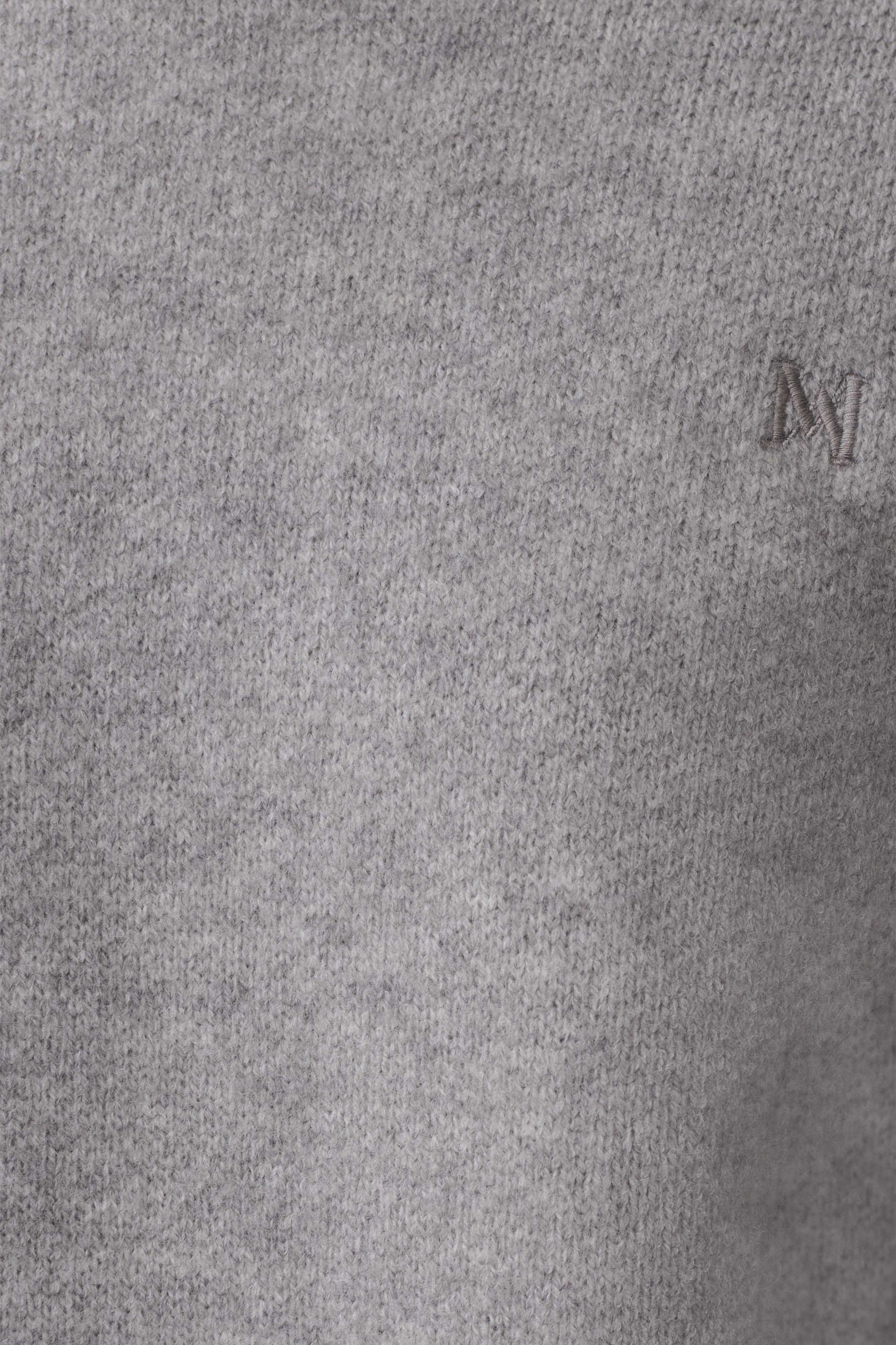 Lulu Oversized Knit Jumper - Grey Marle #7