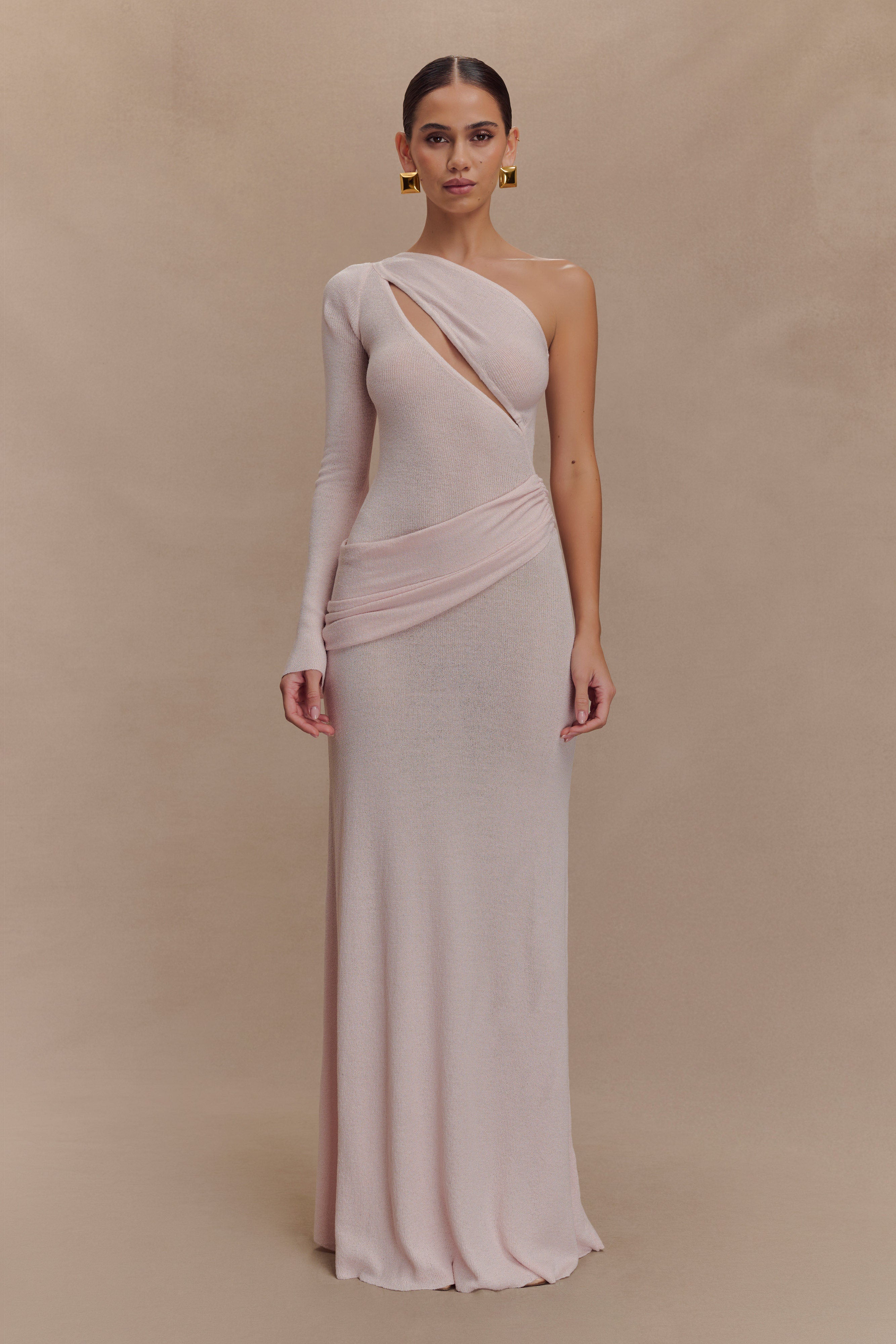 Formal Pink Mini Dress