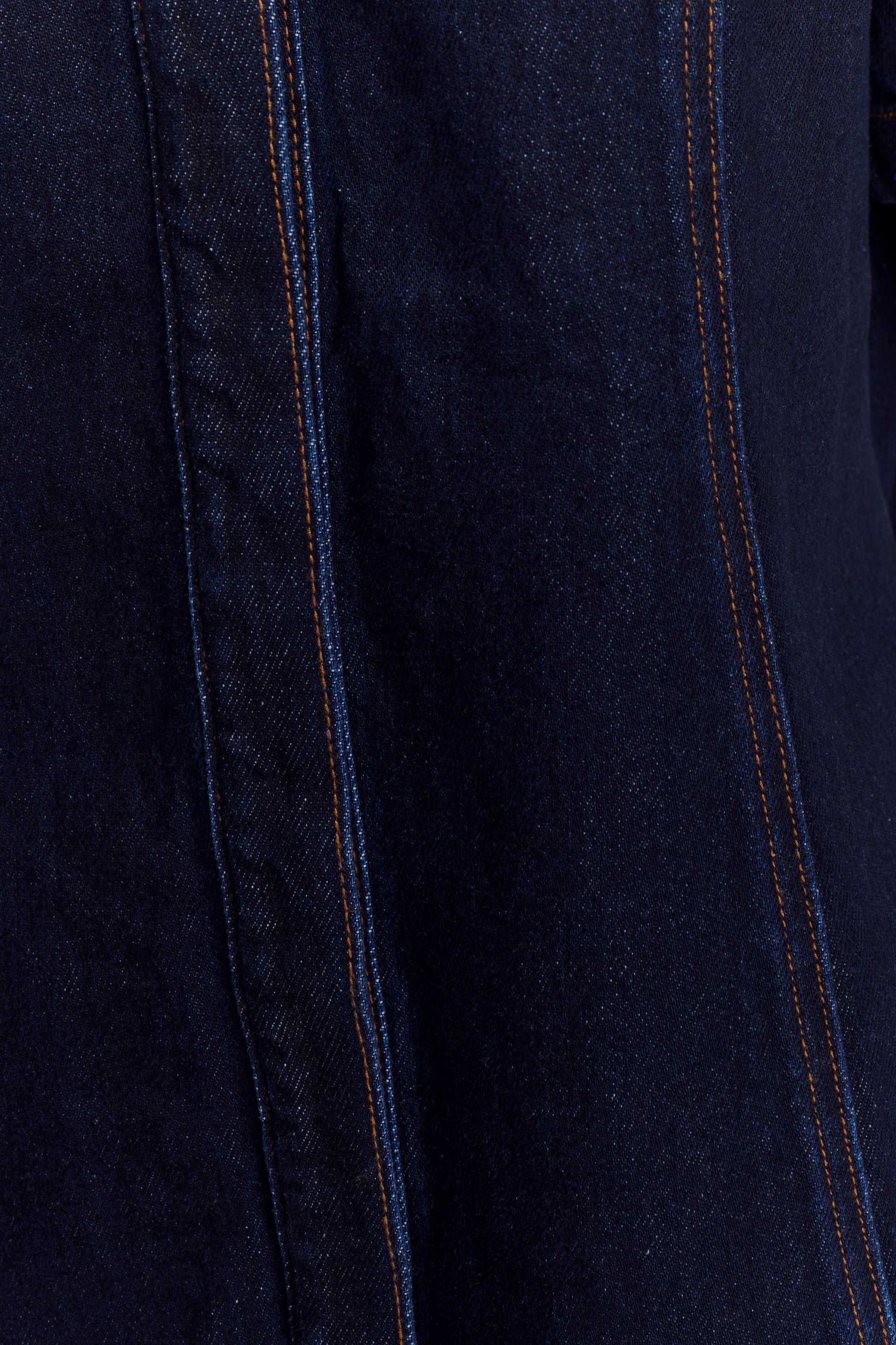 Maya Oversized Denim Shirt - Indigo Blue #5