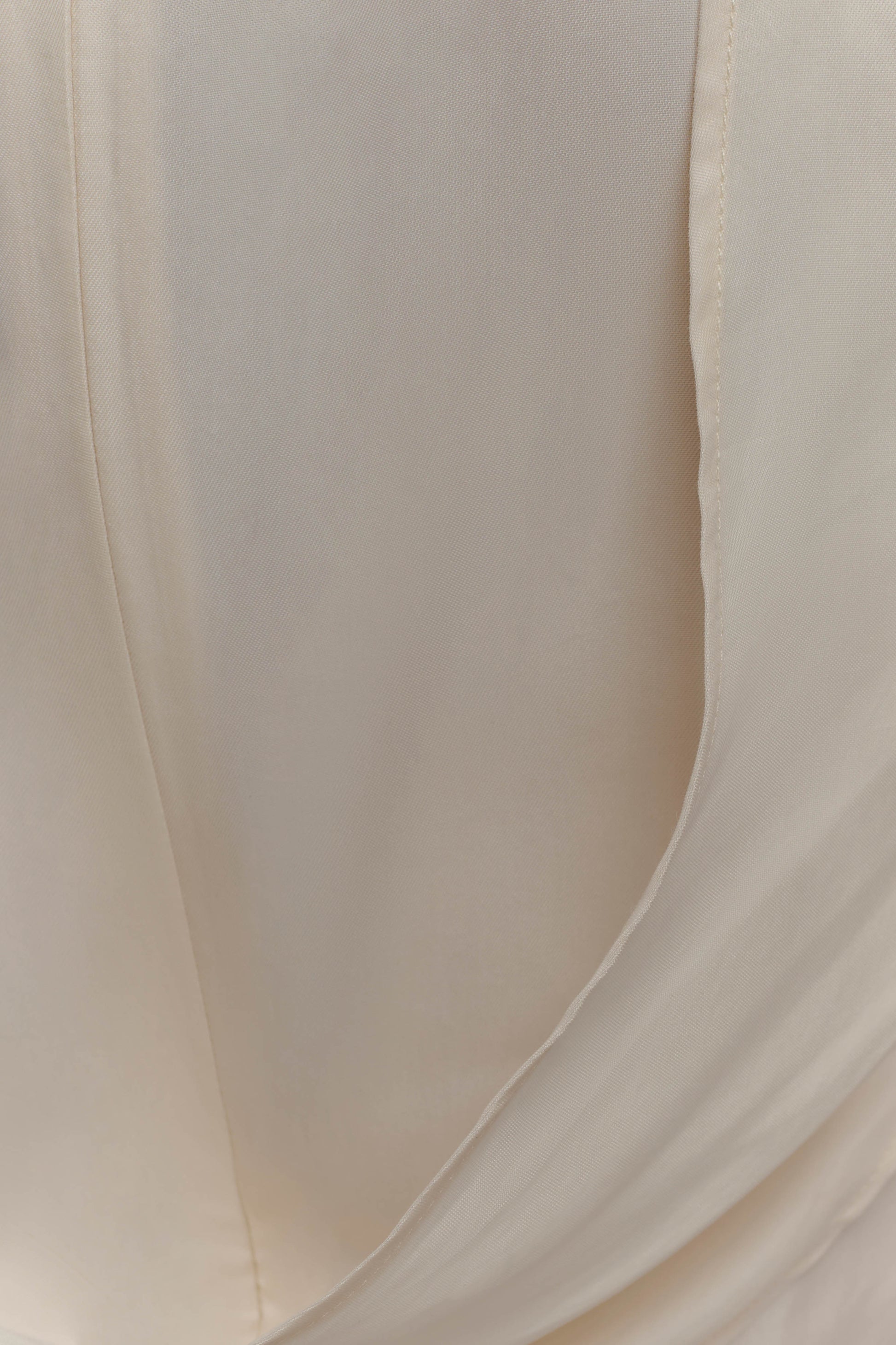 Violeta Asymmetric Top - Ivory #7