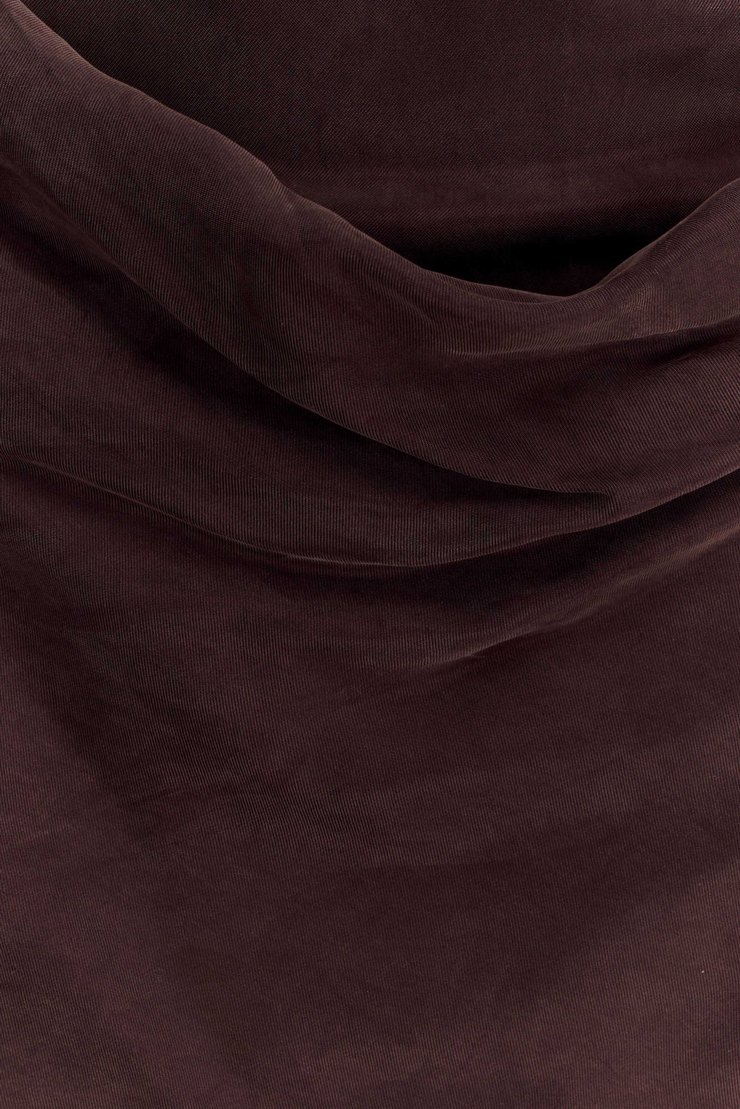 Bexley Draped Mini Dress - Dark Chocolate