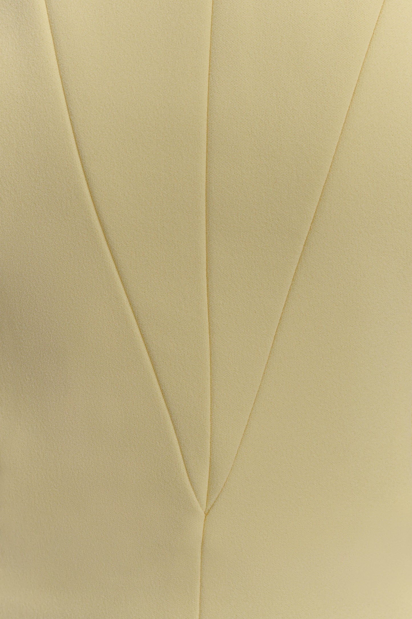 Kalila Strapless Crepe Maxi Dress - Lemon