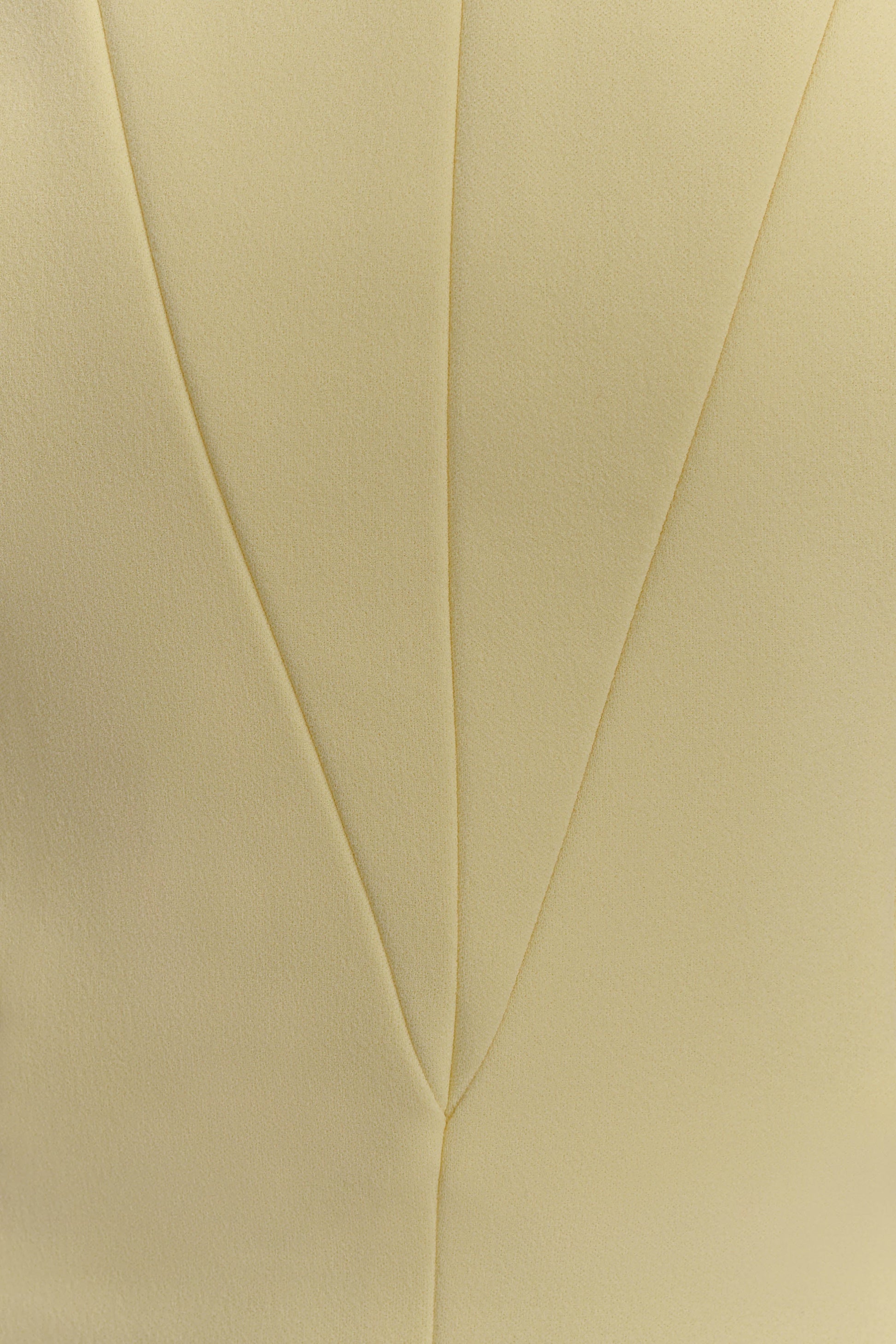 Kalila Strapless Crepe Maxi Dress - Lemon #5