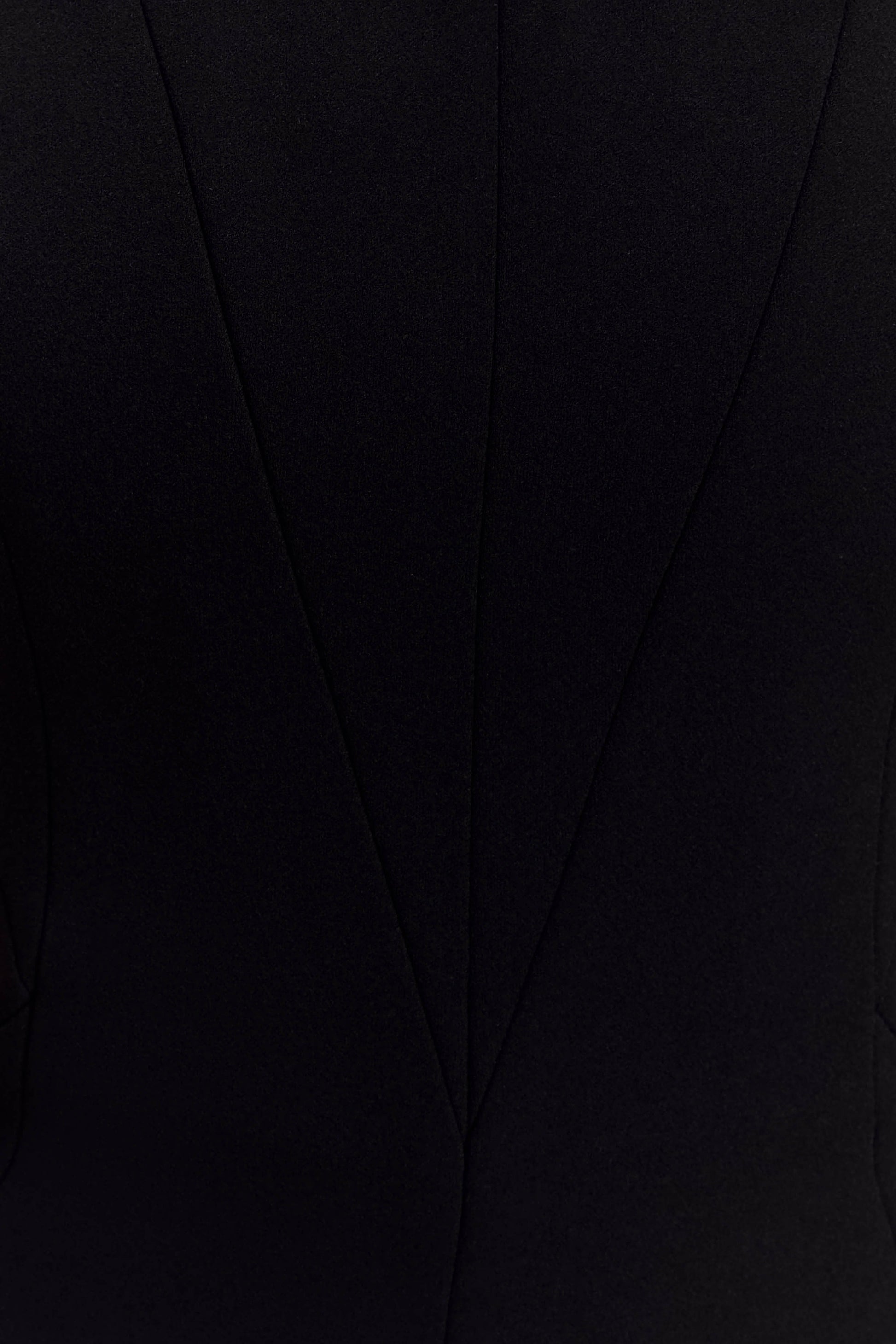 Kalila Strapless Crepe Maxi Dress - Black #5