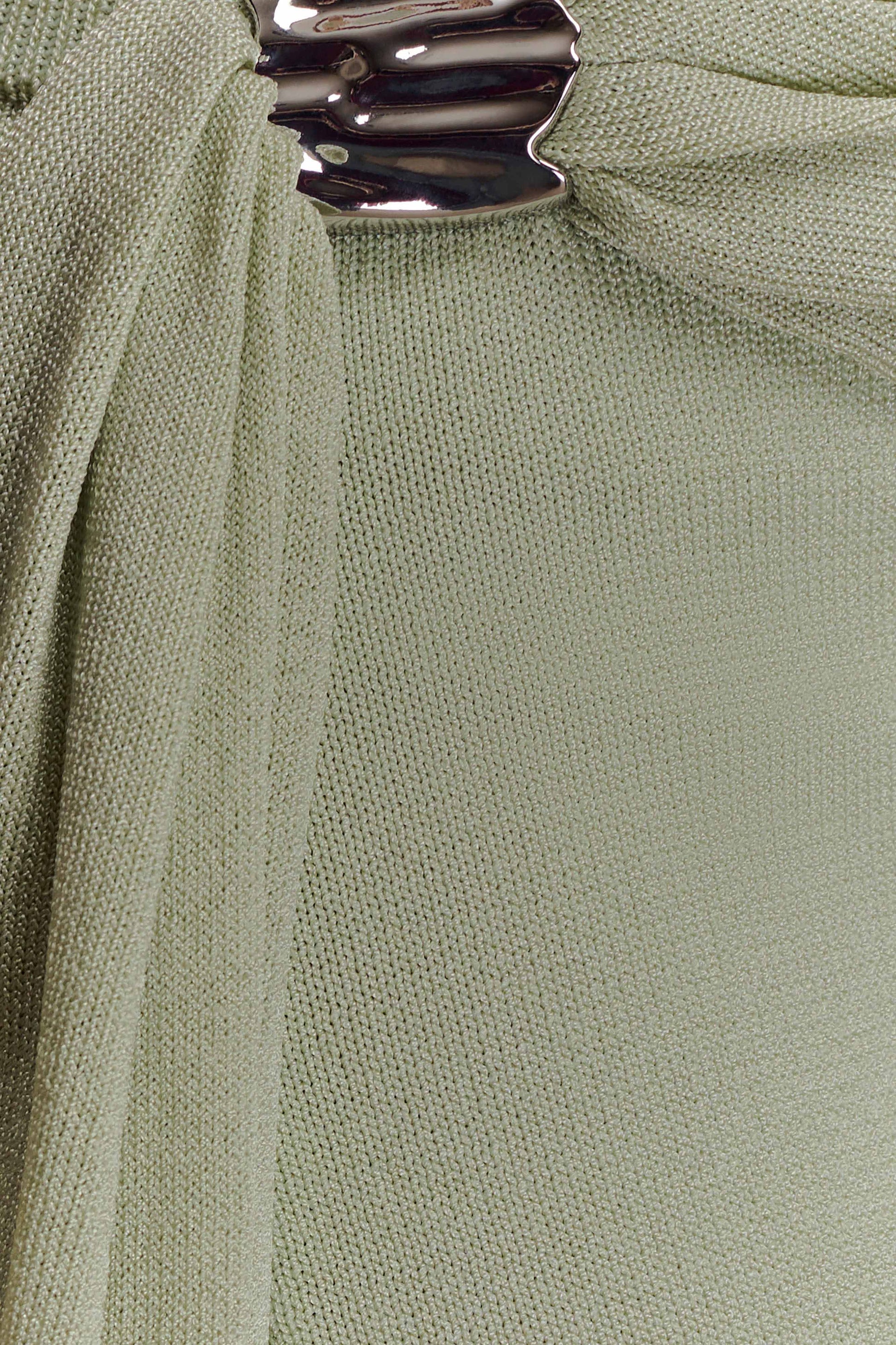 Bowie Low Rise Knit Maxi Skirt - Pastel Green #5