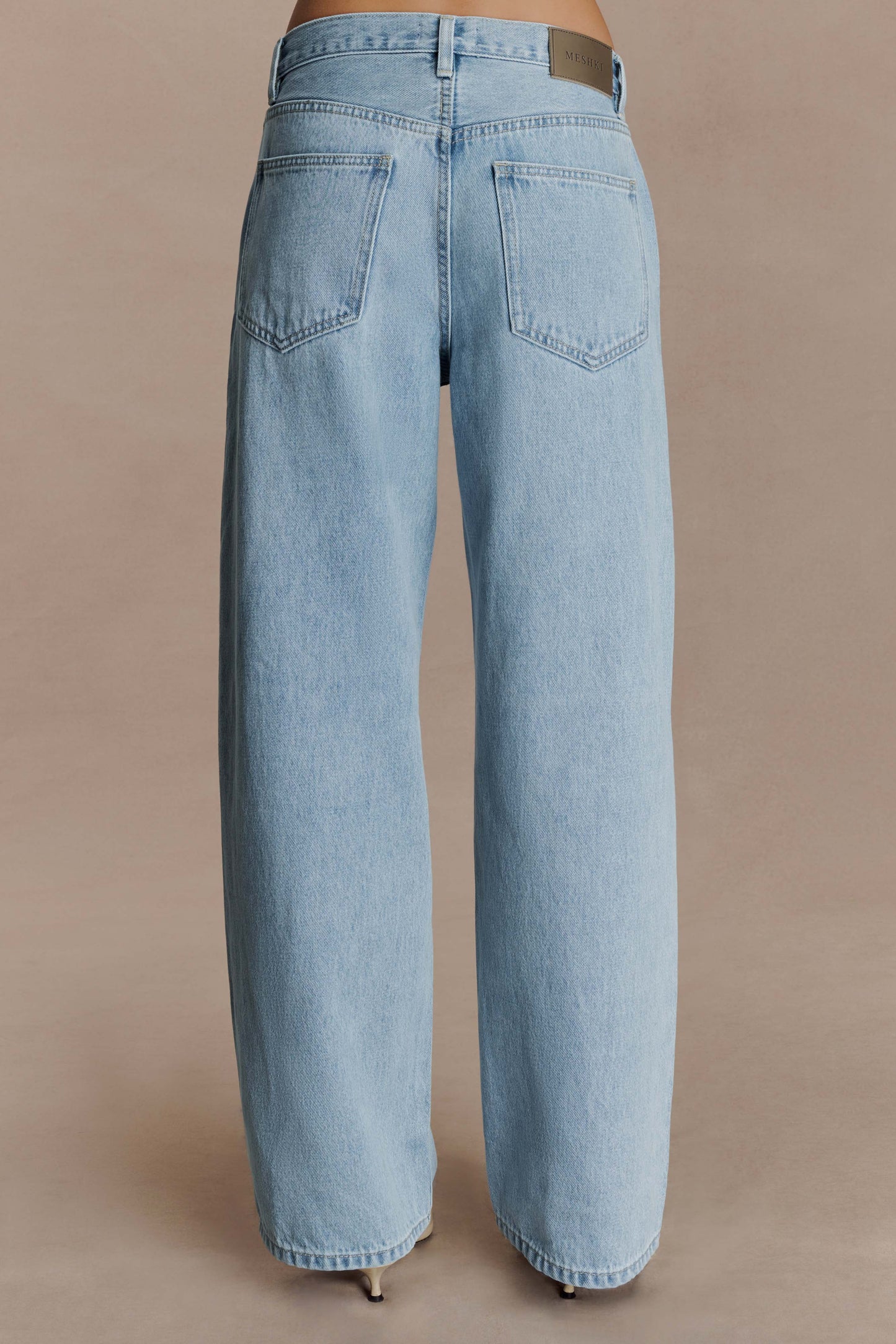 Mannon Mid Rise Denim Jeans - 80'S Blue