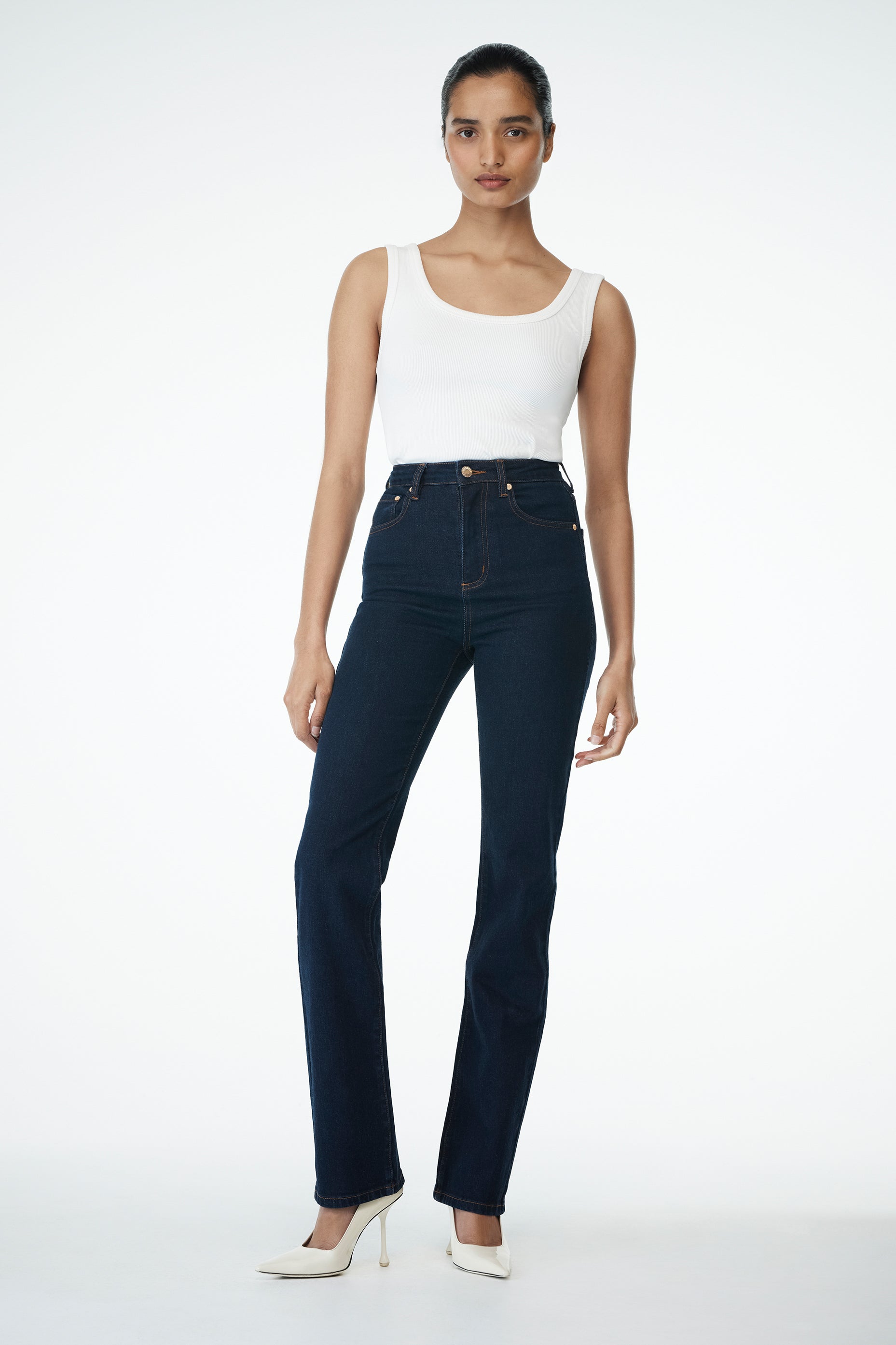 Janessa Skinny Denim Jeans- Indigo Blue #2