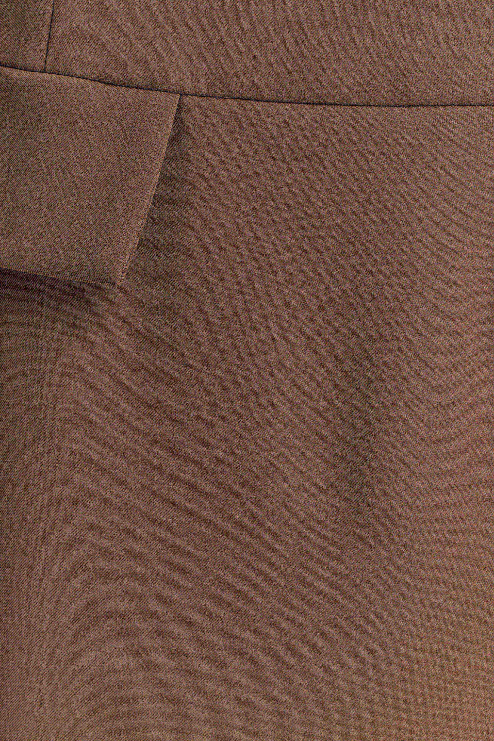 Cassie Column Maxi Skirt - Cacao Brown #7