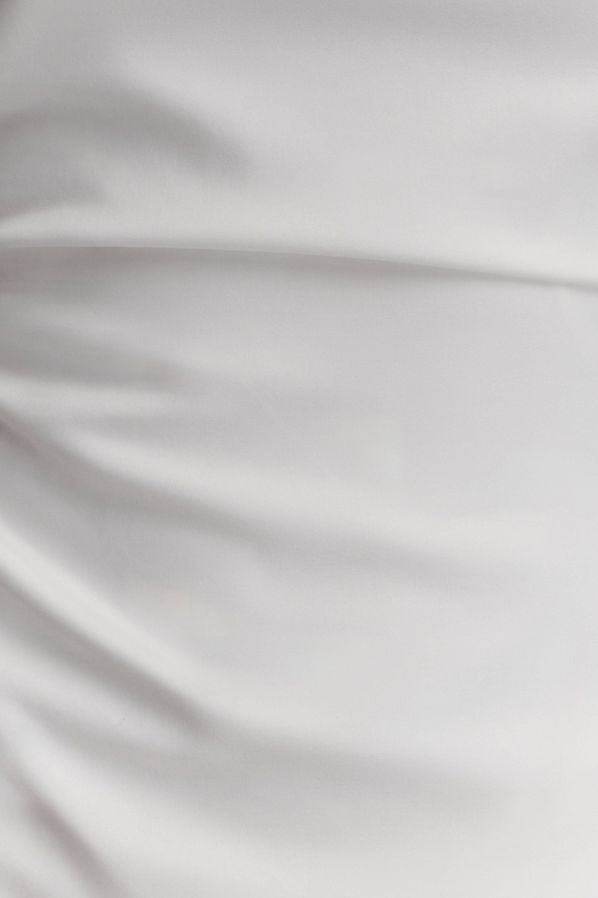 Lorena Cotton Midi Dress - White #5