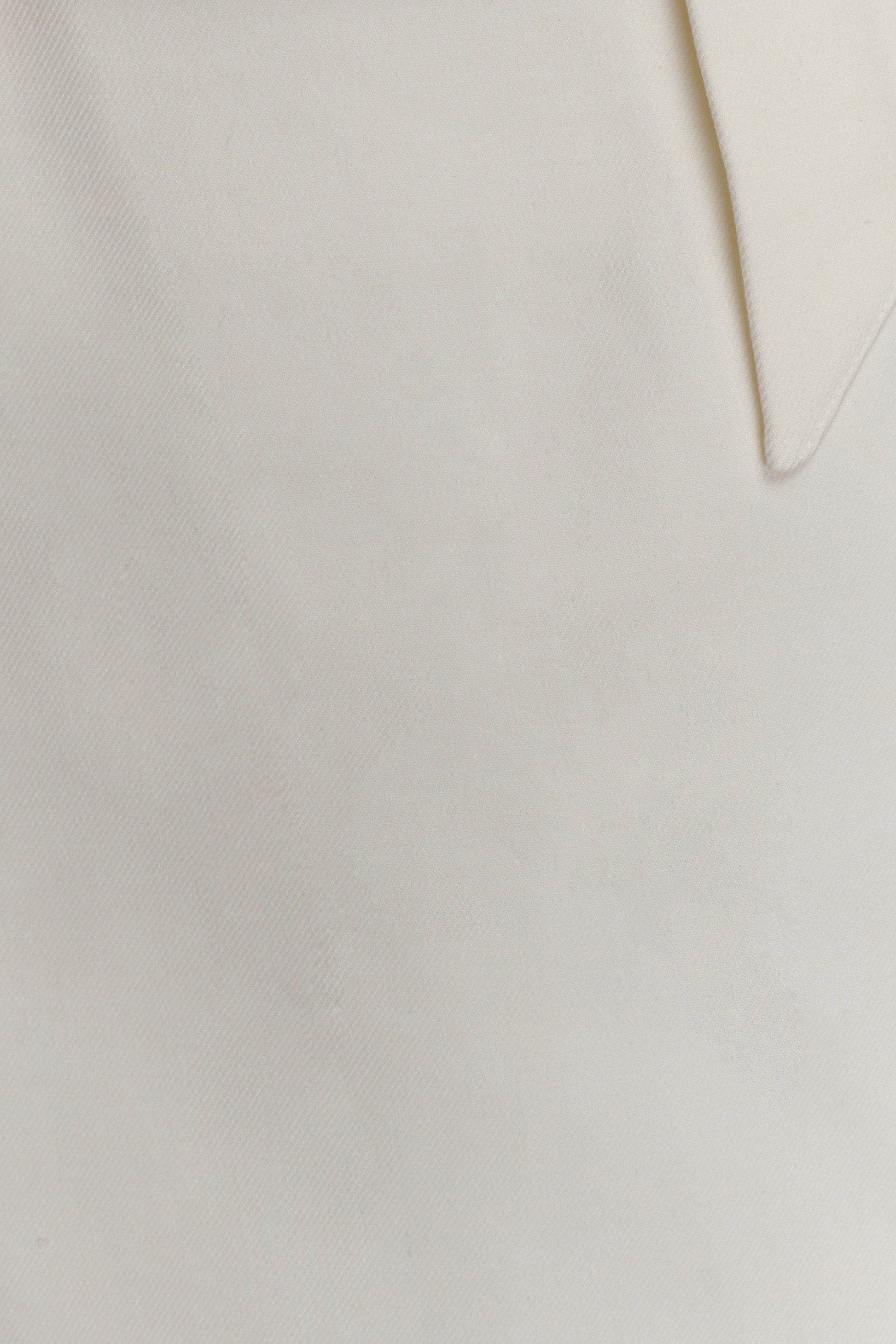 Gina Suiting Mini Skirt - Ivory #7