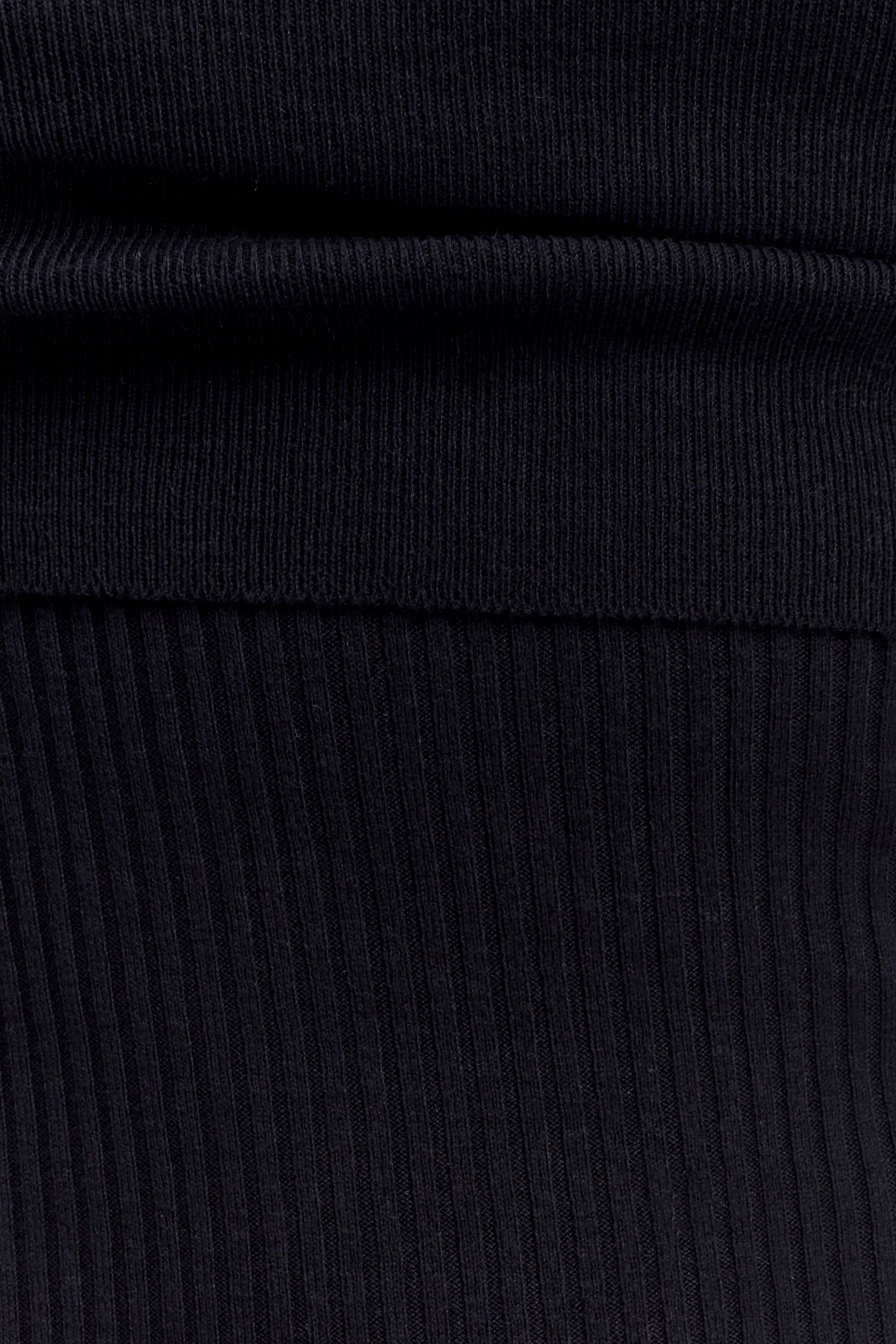 Zandie Cashmere Blend Knit Midi Dress - Black #6