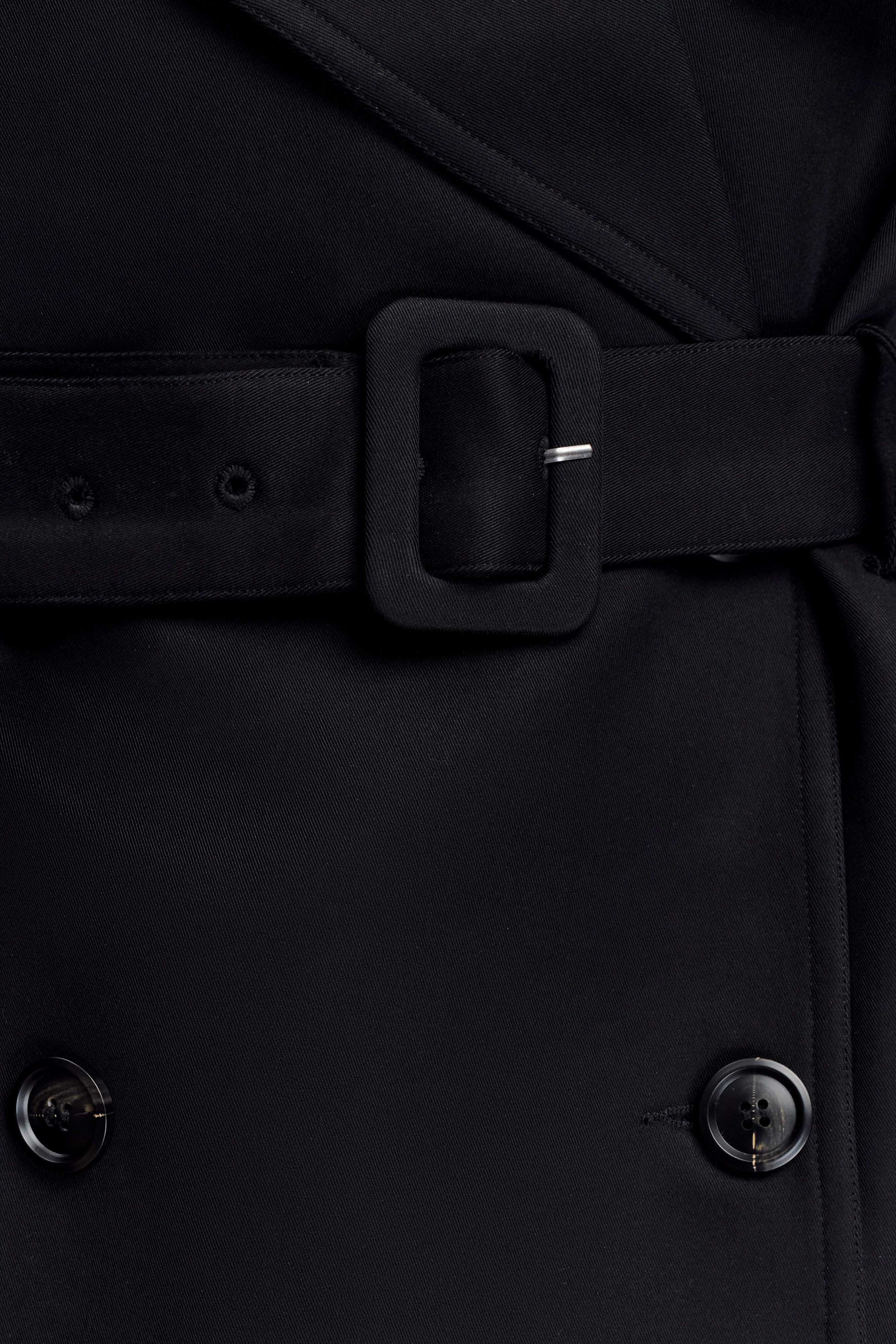 Alden Short Trench Jacket - Black #9