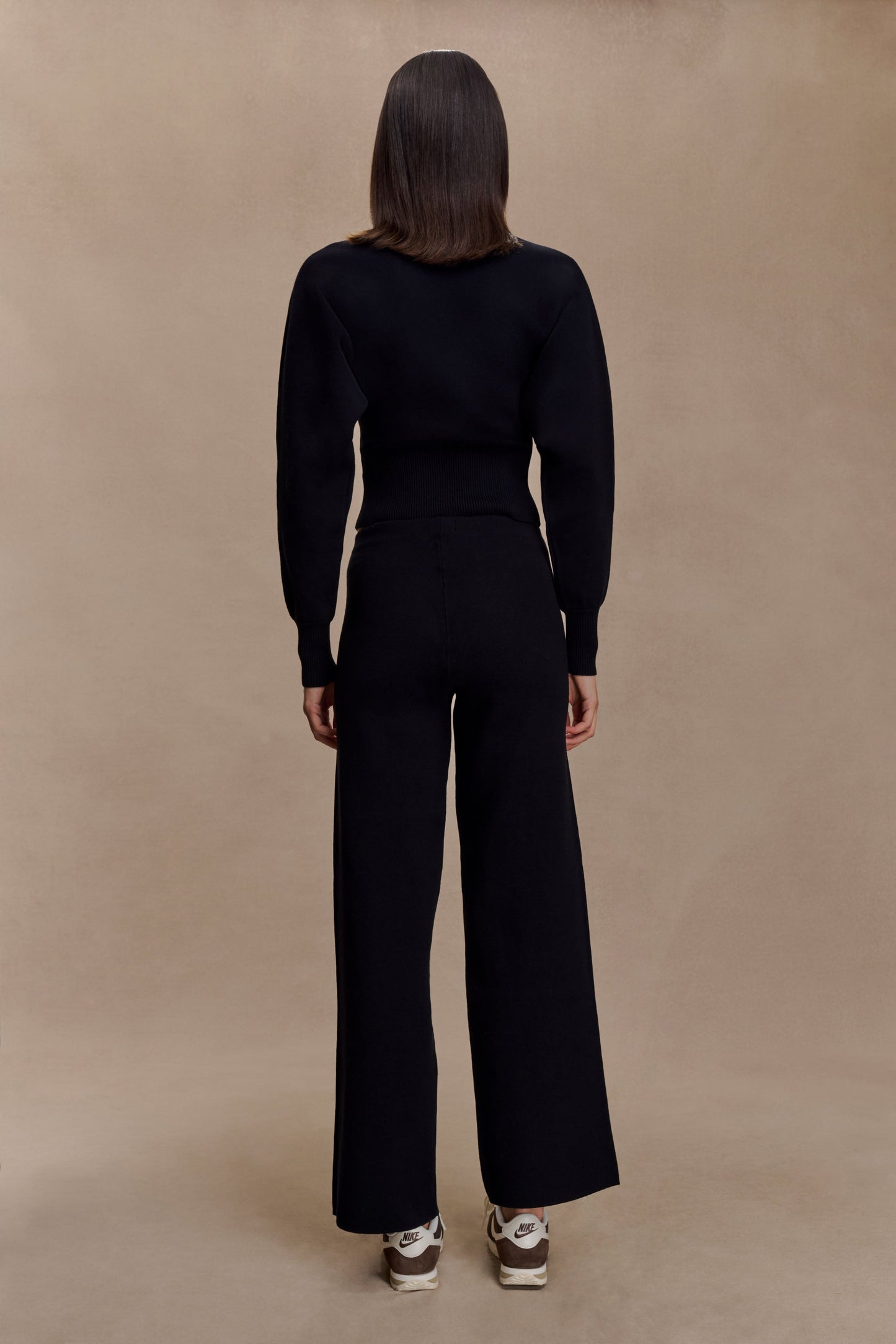 Ciaralee Cinched Waist Jumper - Black