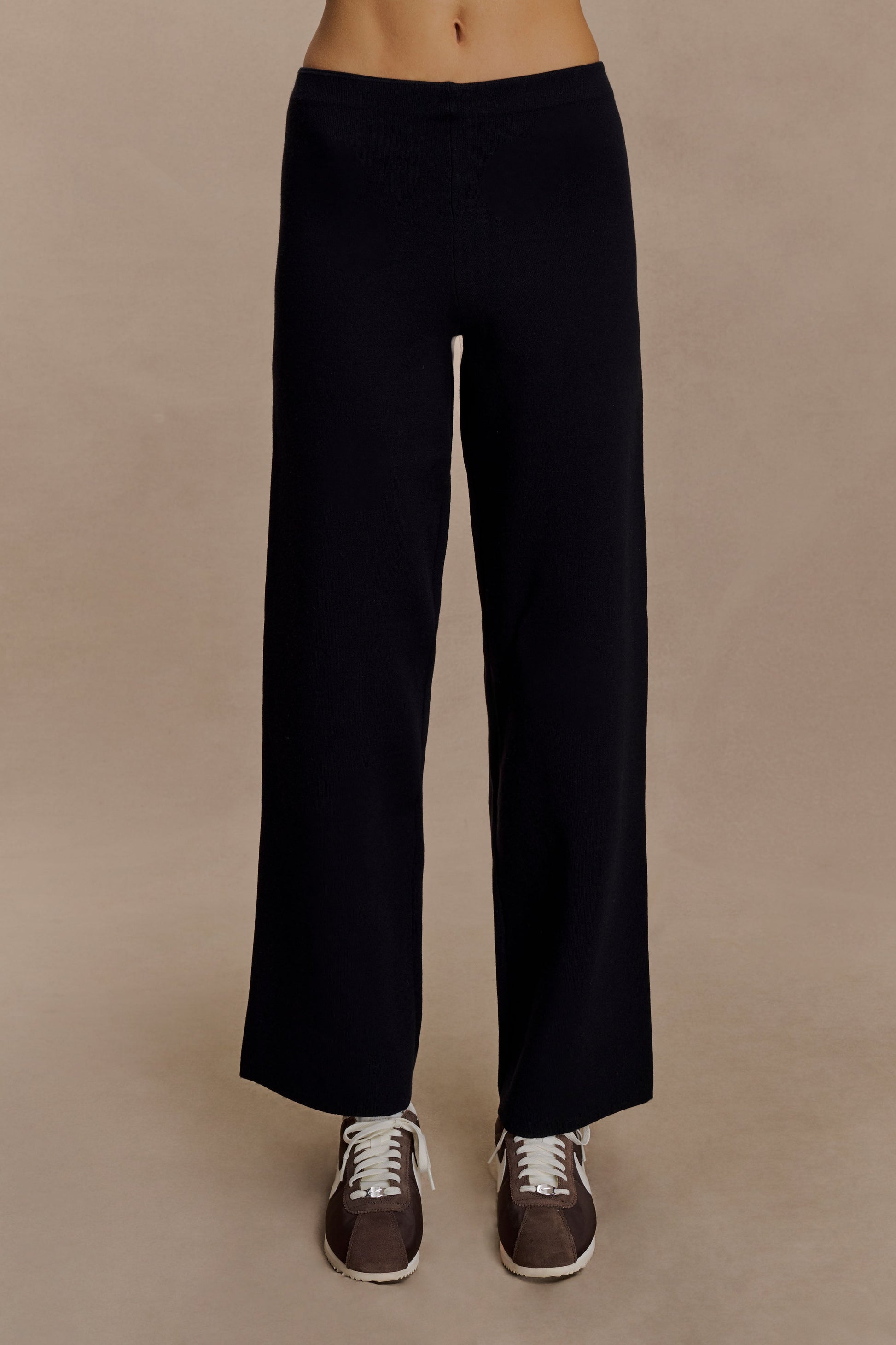 Kerrymae Straight Leg Knit Pants - Black #8