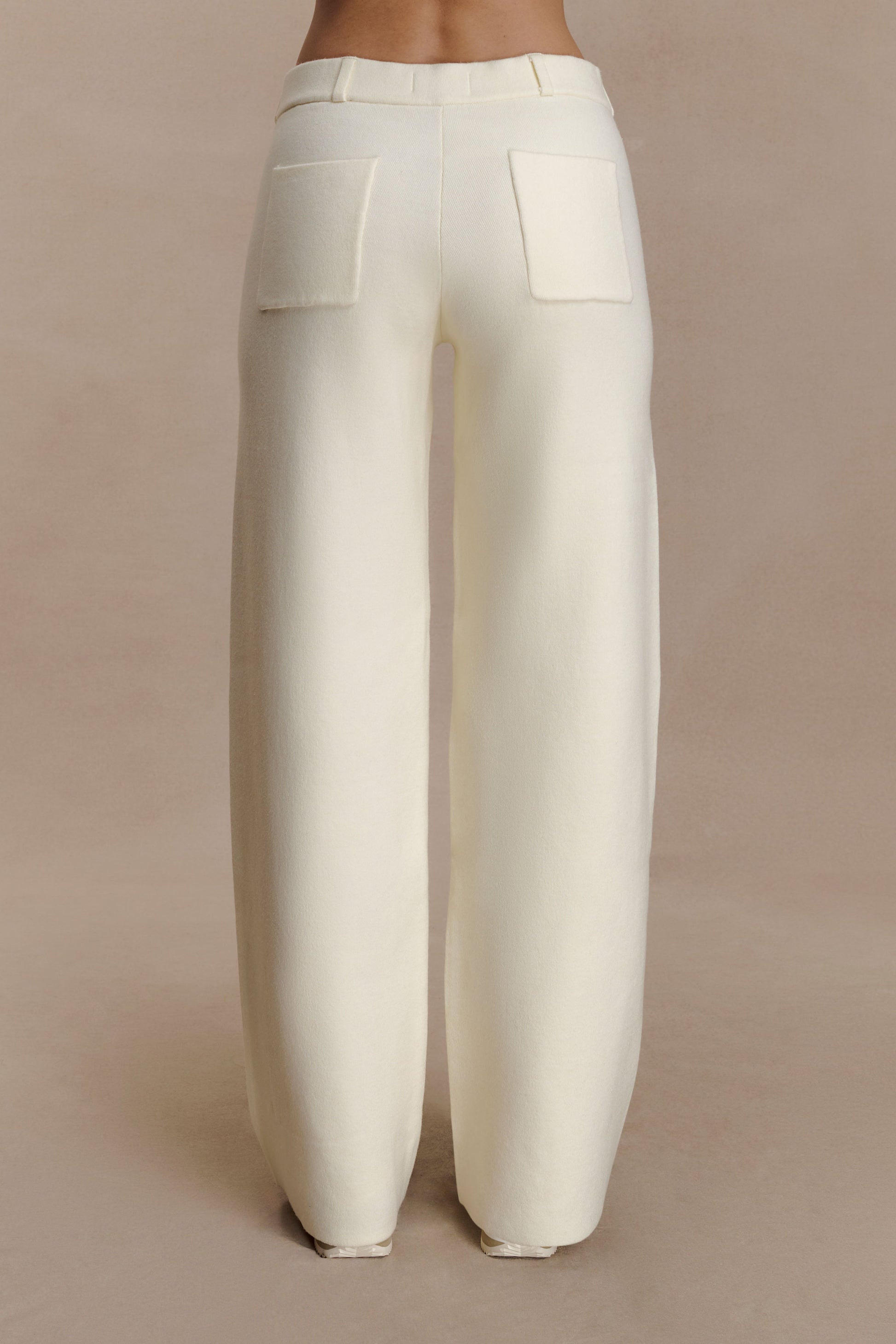 Lauren Knit Trouser - Ivory #6