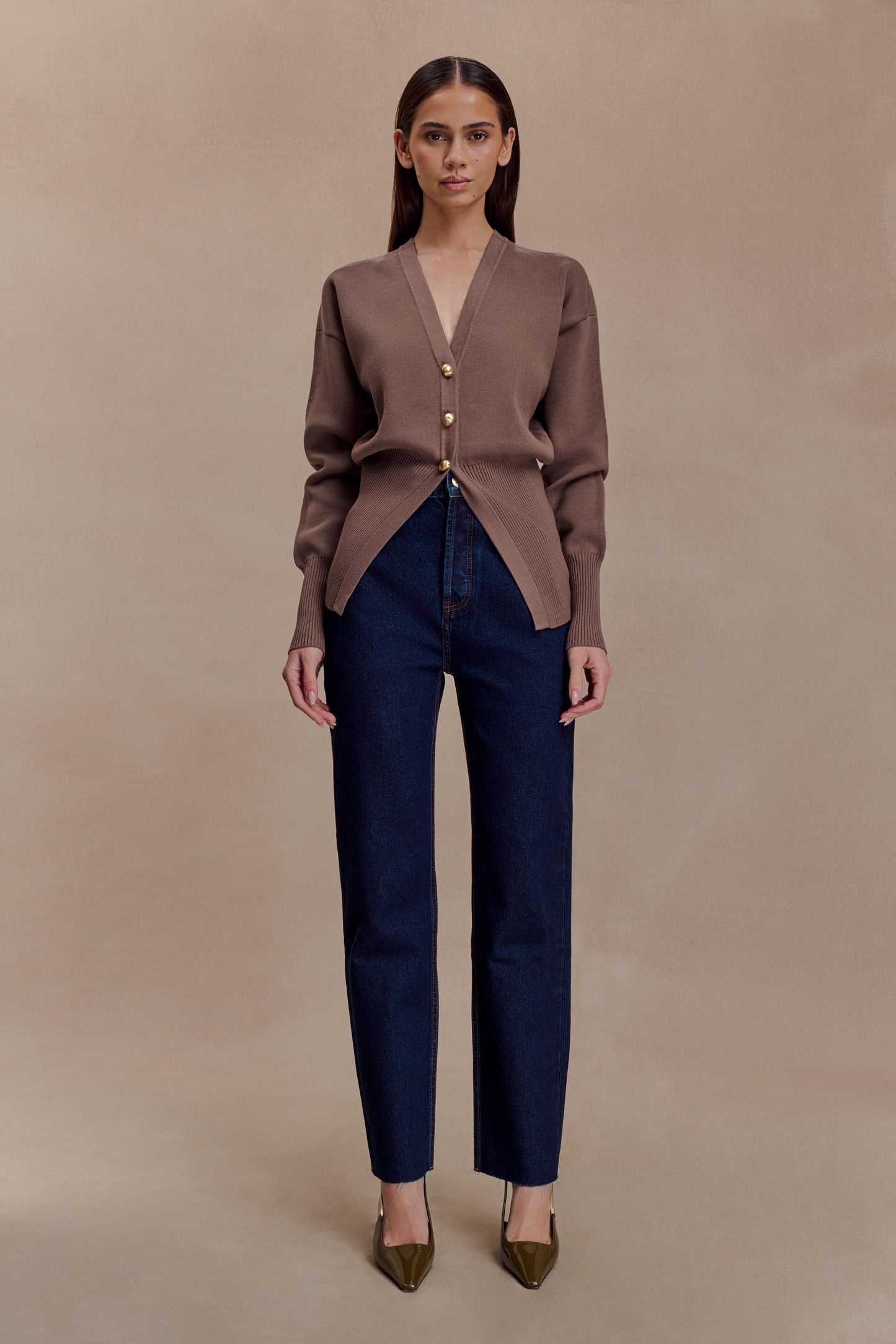 Tina Mom Jean - Indigo Blue