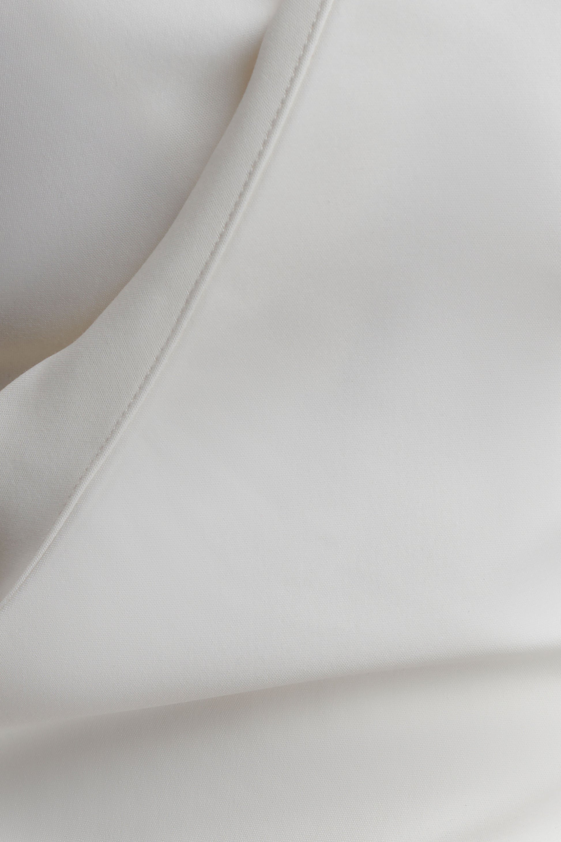 Yanina Cotton Halter Midi Dress - White #5