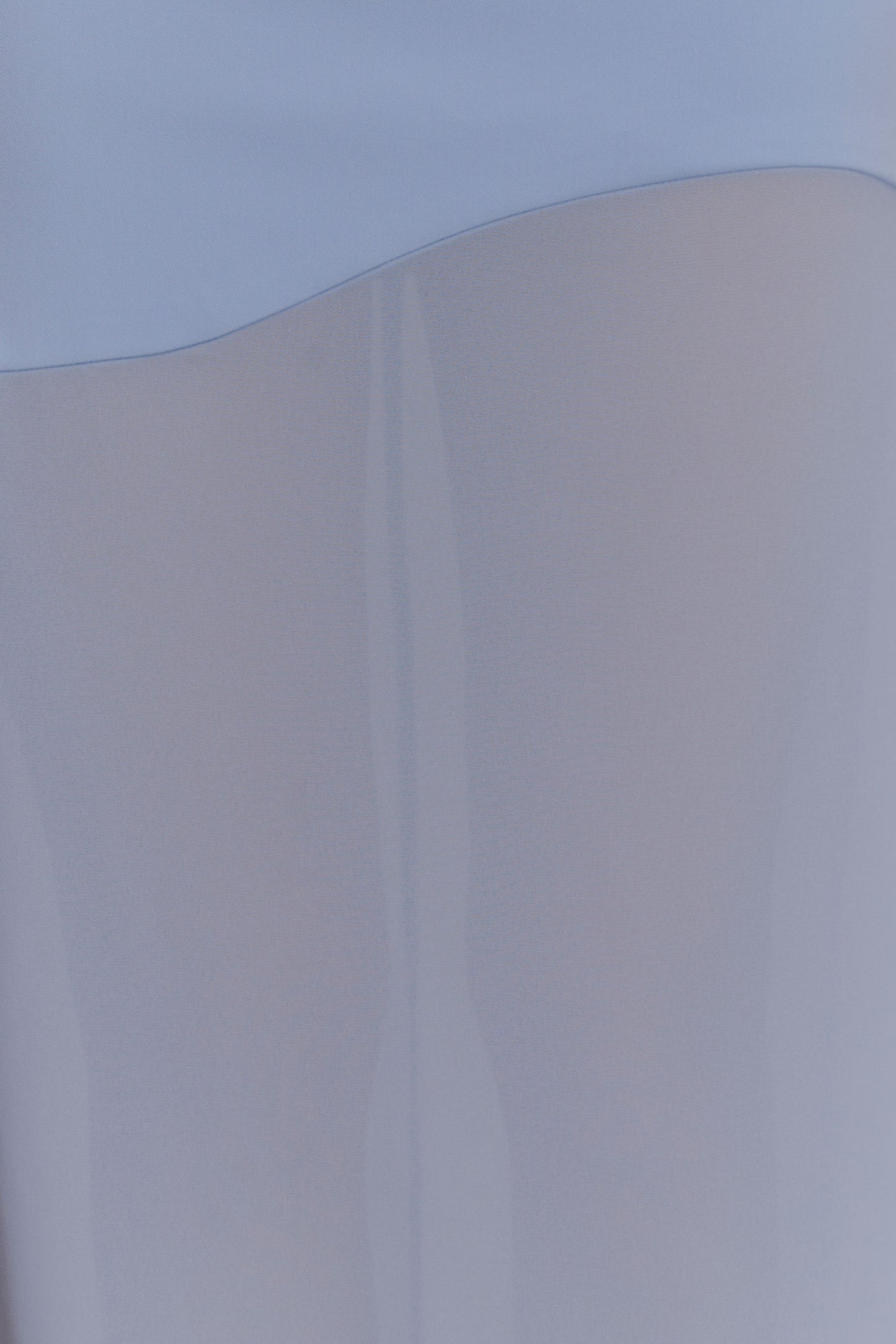 Mason Crepe And Chiffon Maxi Dress - Powder Blue