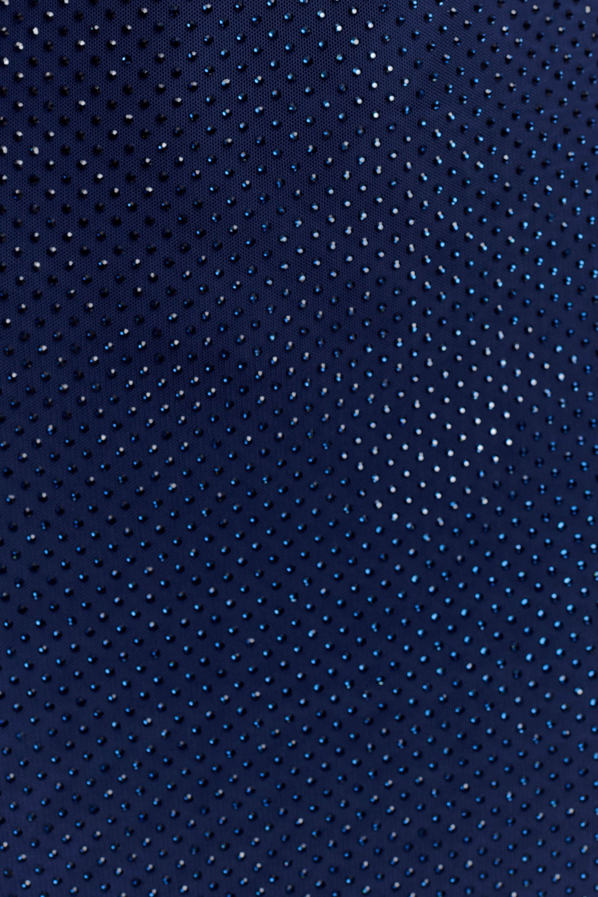 Harriet Halter Neck Diamante Maxi Dress - Navy #9