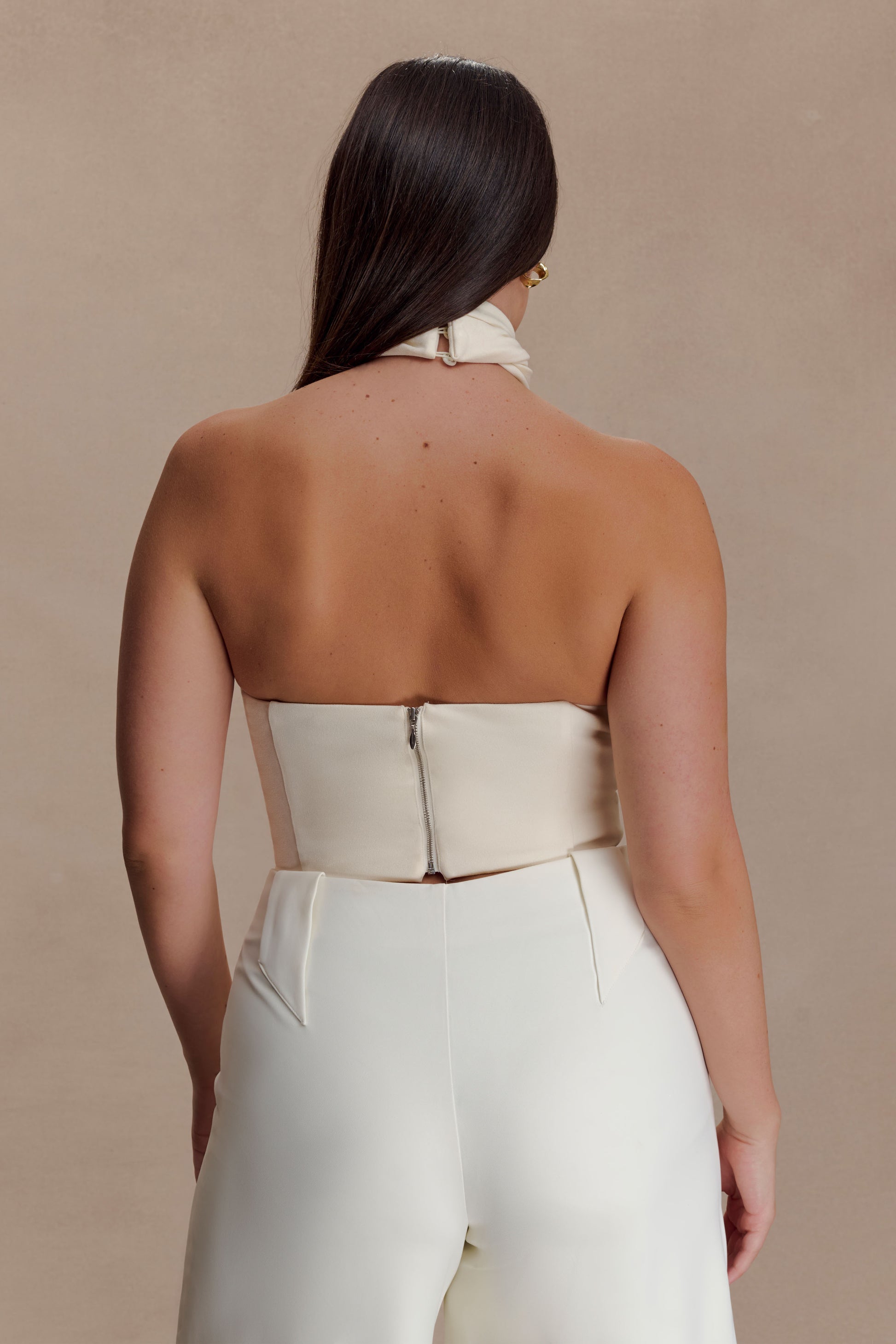 Marion Cross Over Top - Buttercream #5