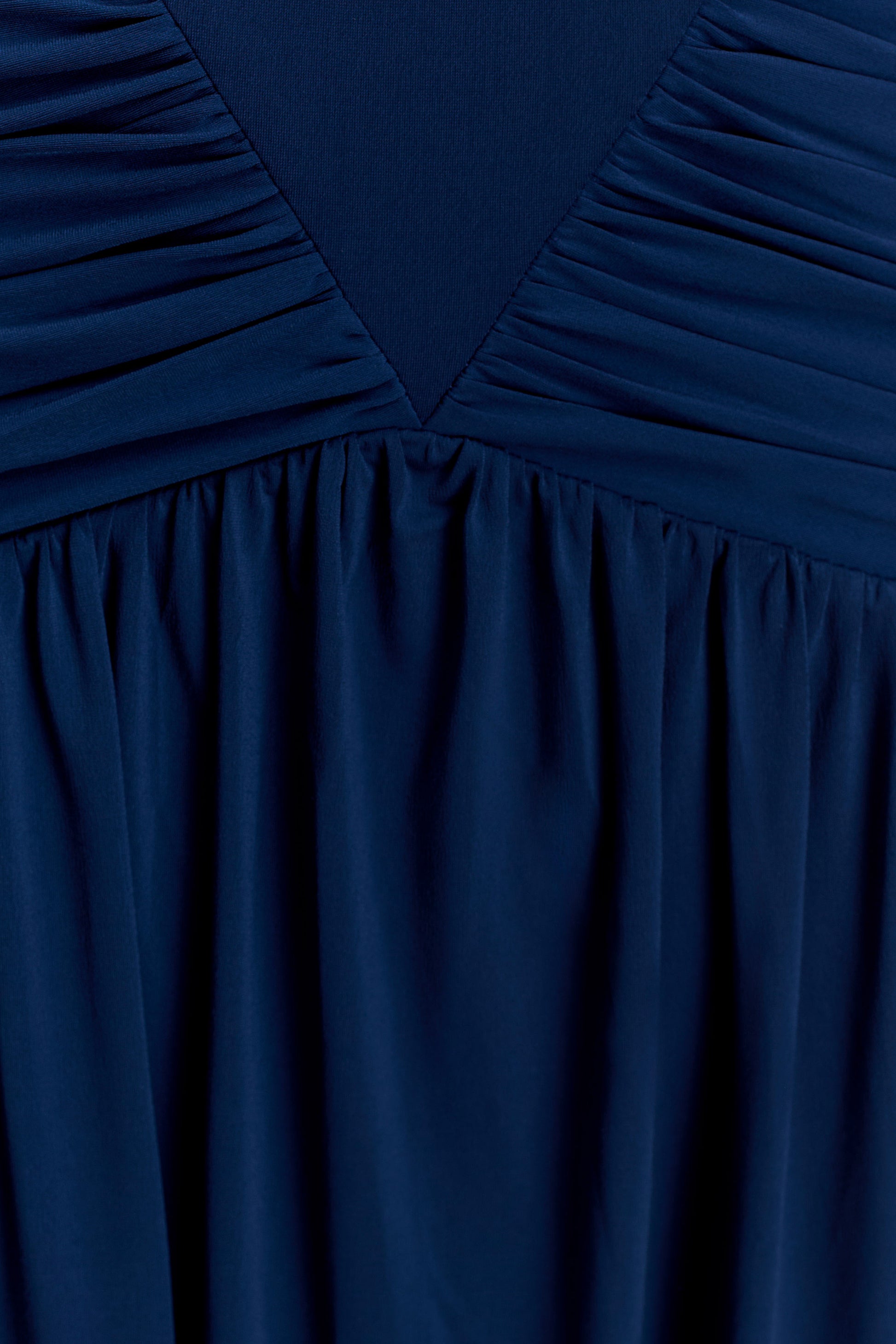 Emory Jersey Cape Maxi Dress - Navy #6
