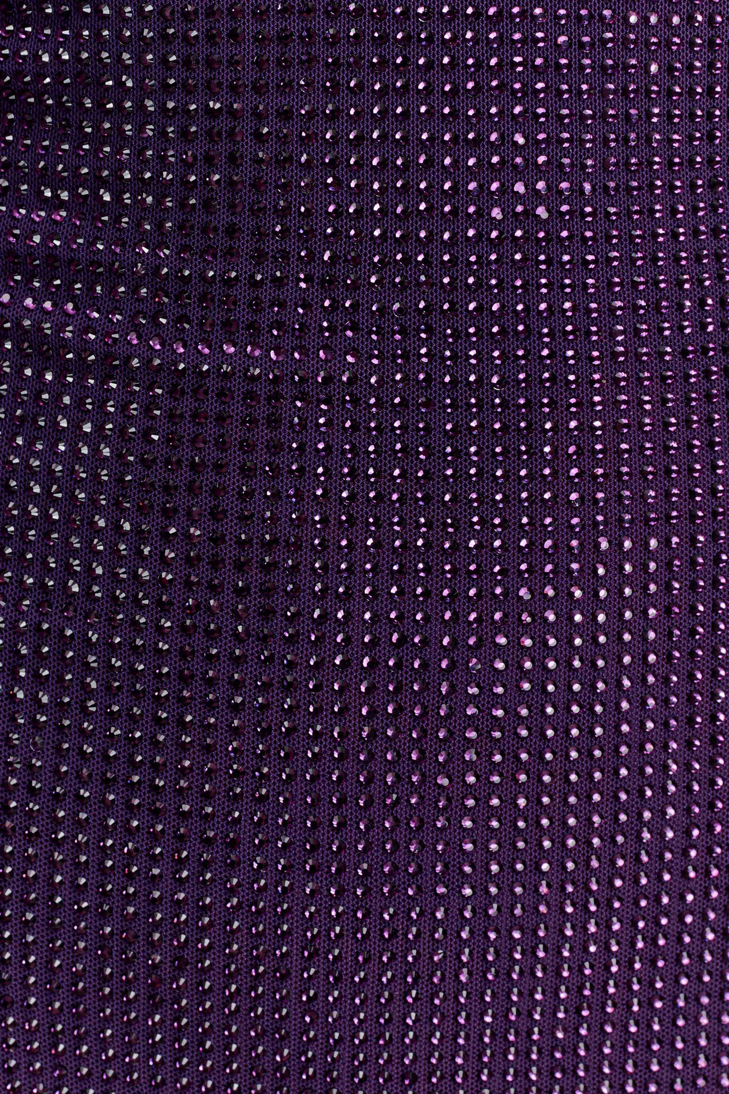 Genie Diamante Halter Midi Dress - Purple