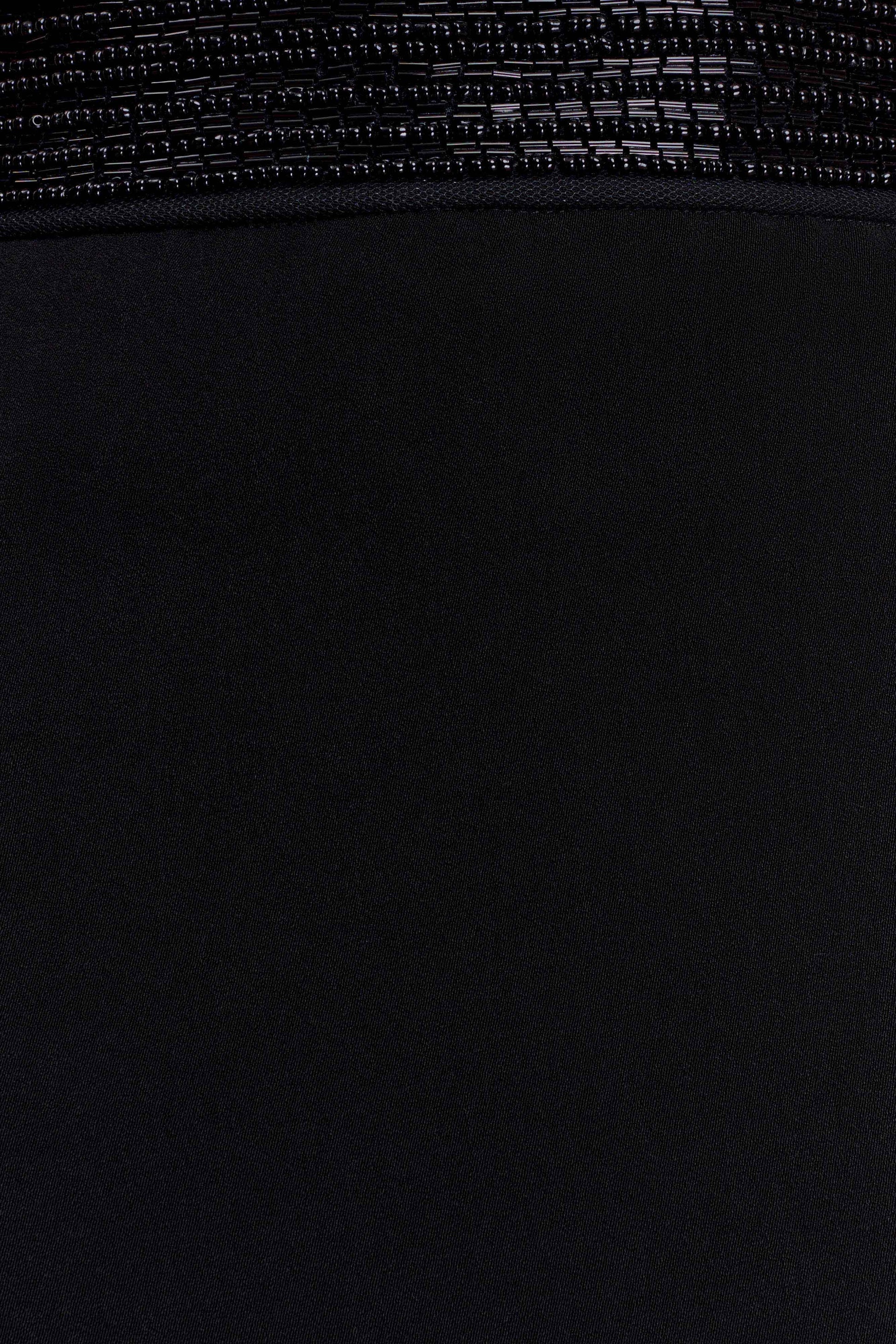 Emilia Beaded Waistband Mini Skirt - Black #10