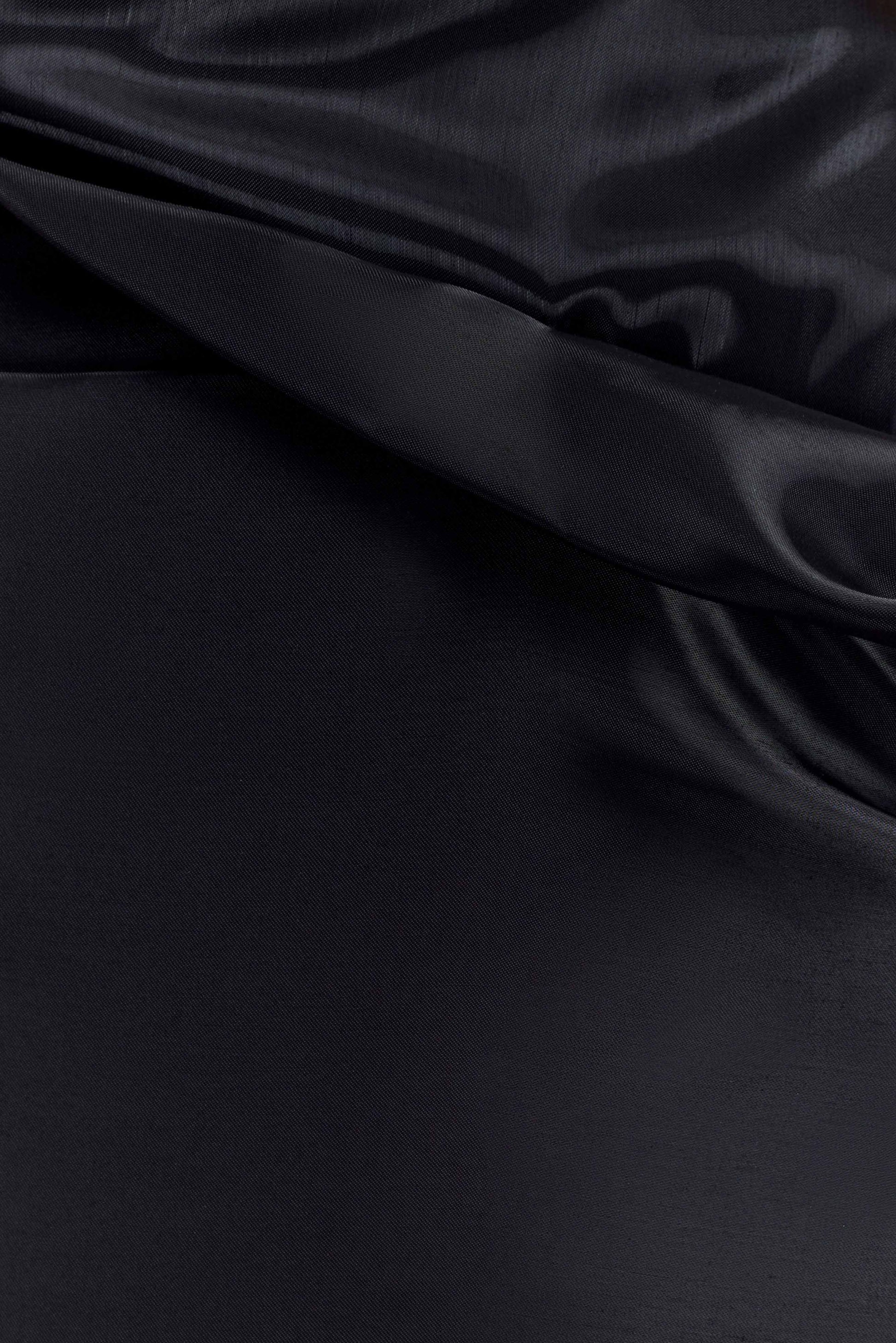 Calliope Strapless Organza Maxi Dress - Black #7