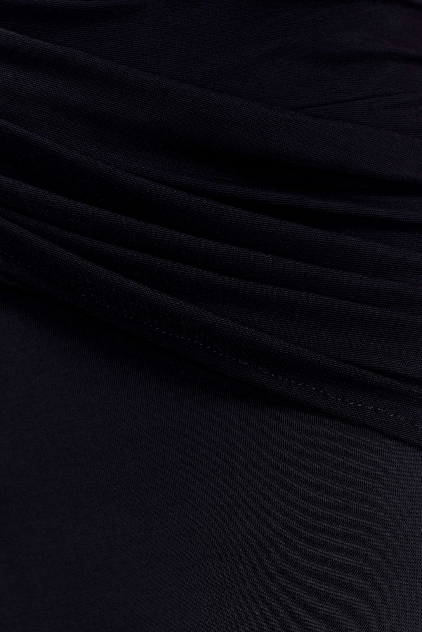 Aspyn Slinky Gathered Wide Leg Pants - Black