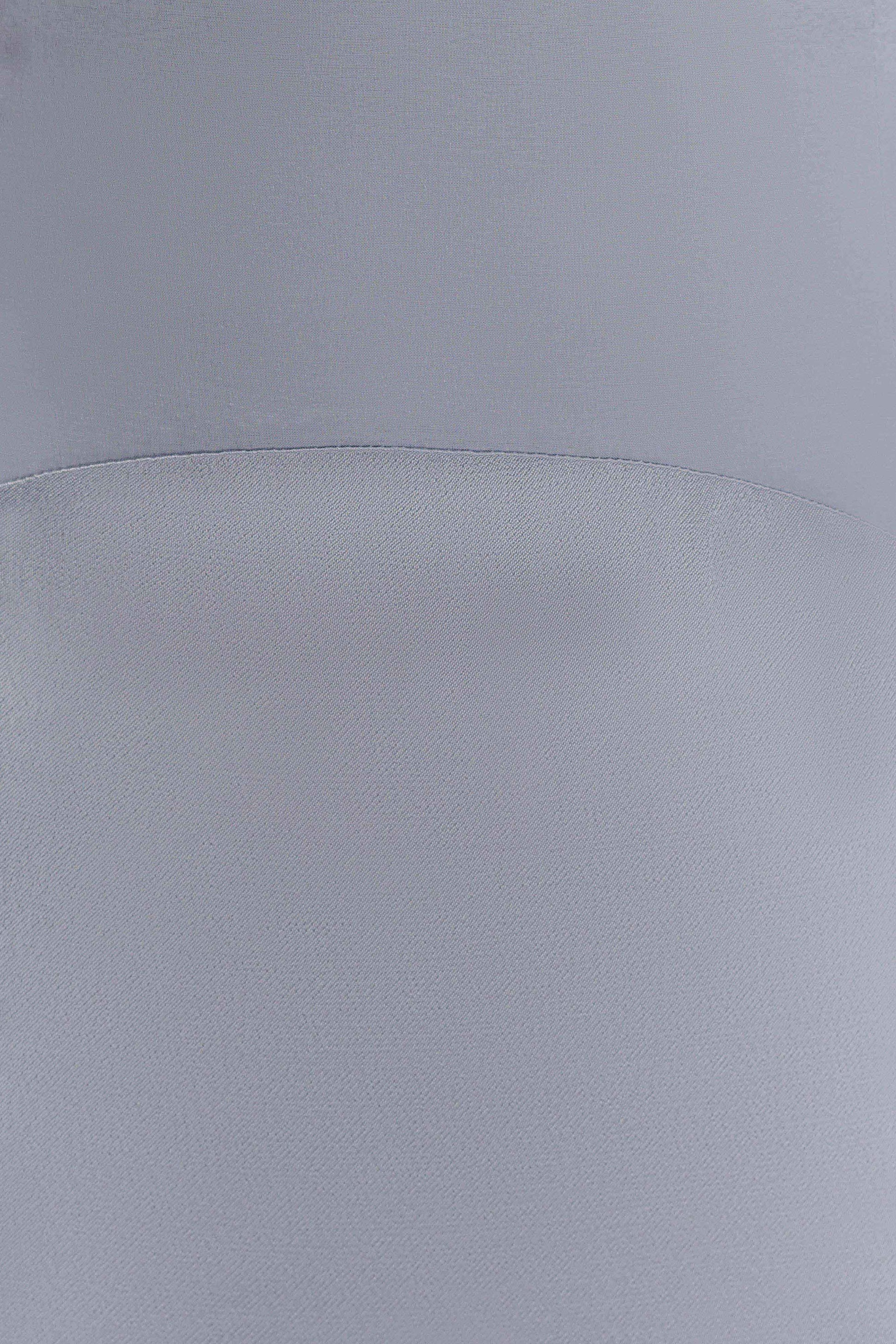 Maura Taffeta And Satin Maxi Dress - Cornflower Blue #4