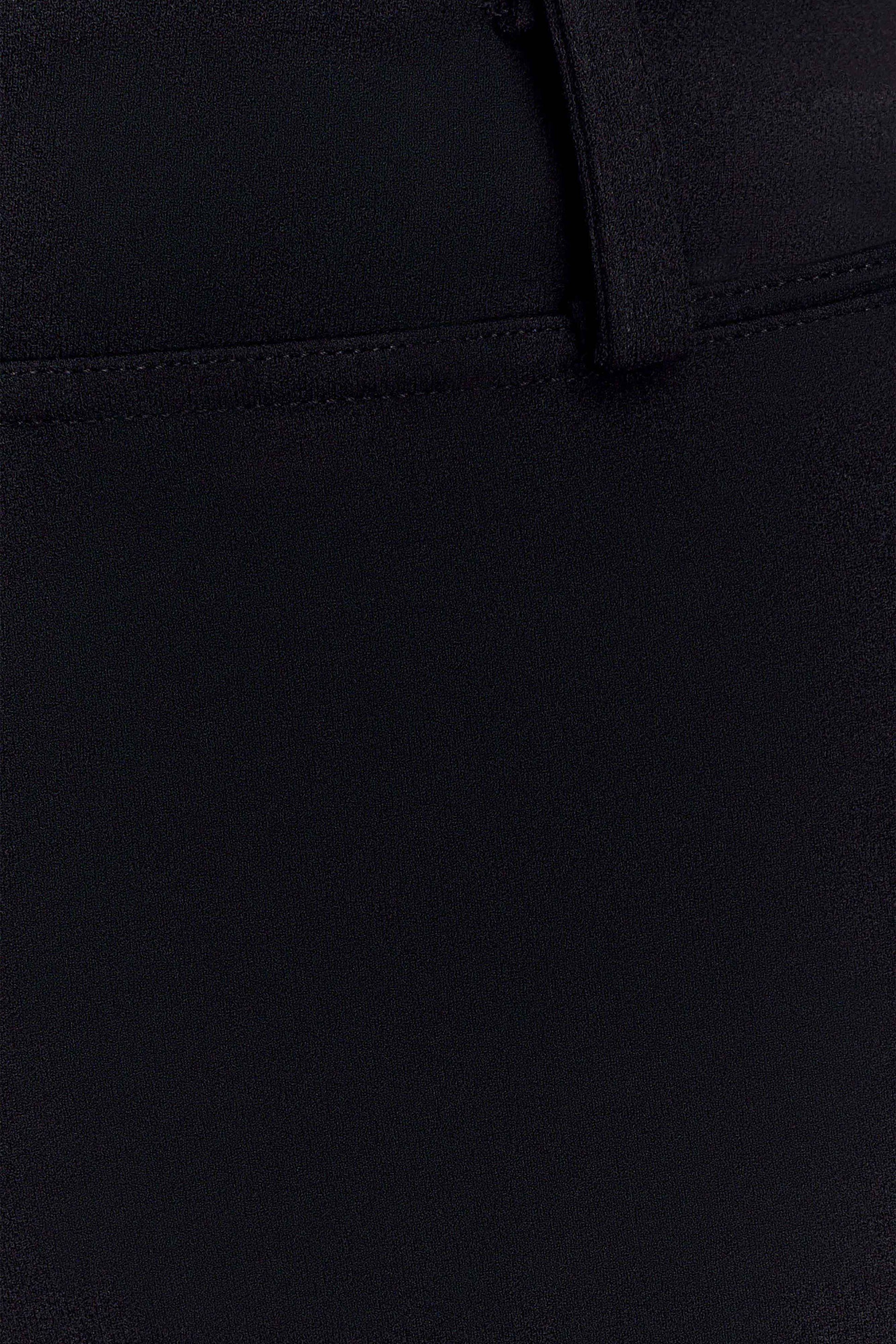 Blanca Stretch Crepe Capri Pants - Black #7